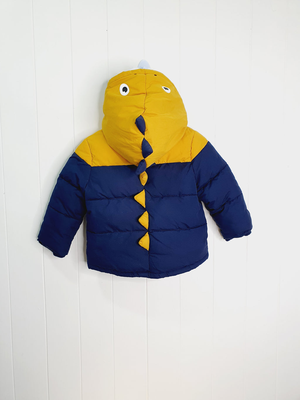 Fred&Flo navy hooded bomber hjacket 6-9 months