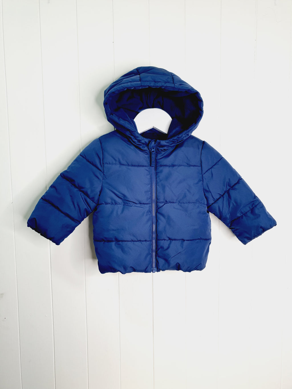 Fred&Flo navy hooded jacket 3-6 months