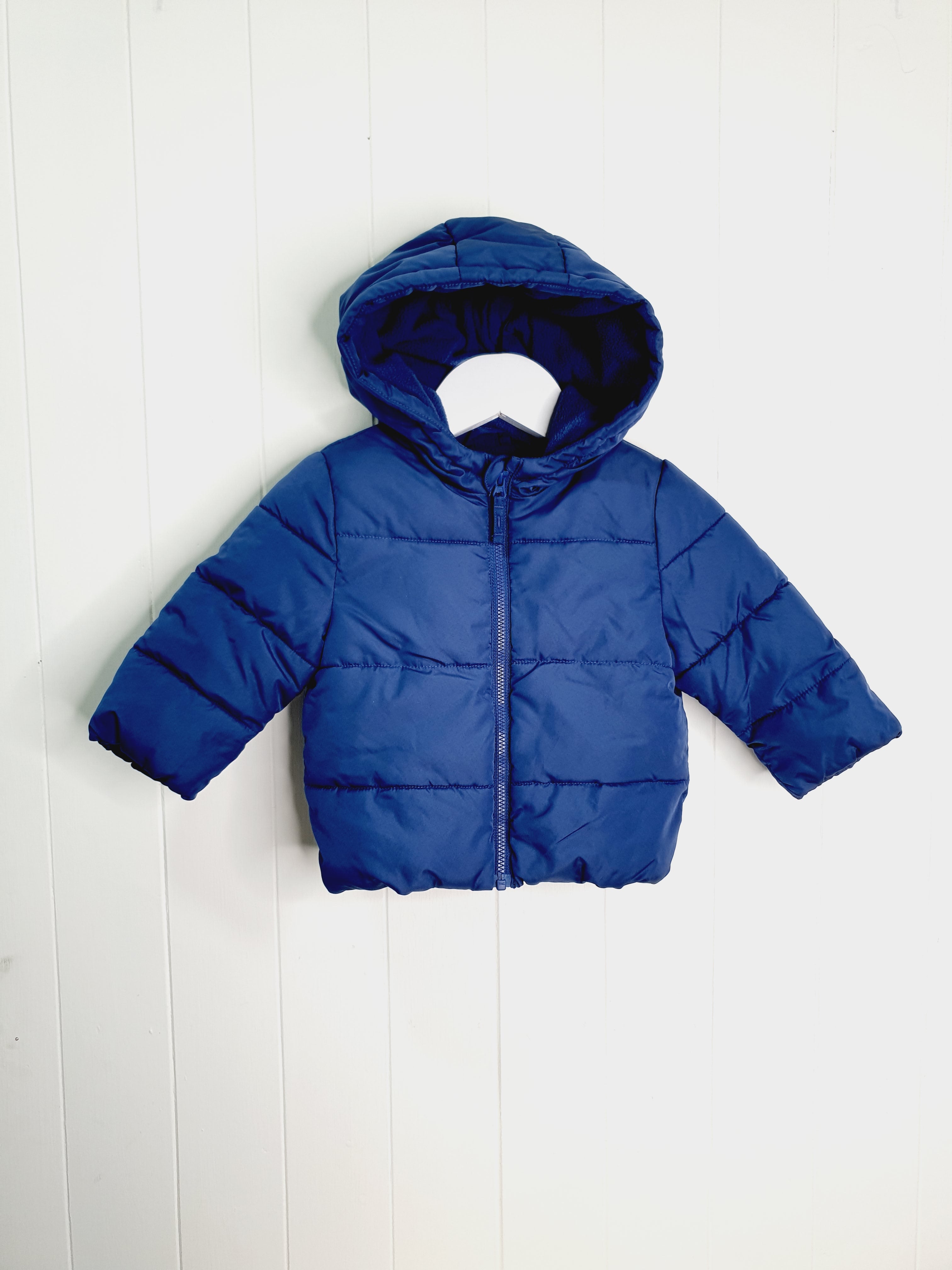 Fred&Flo navy hooded jacket 3-6 months