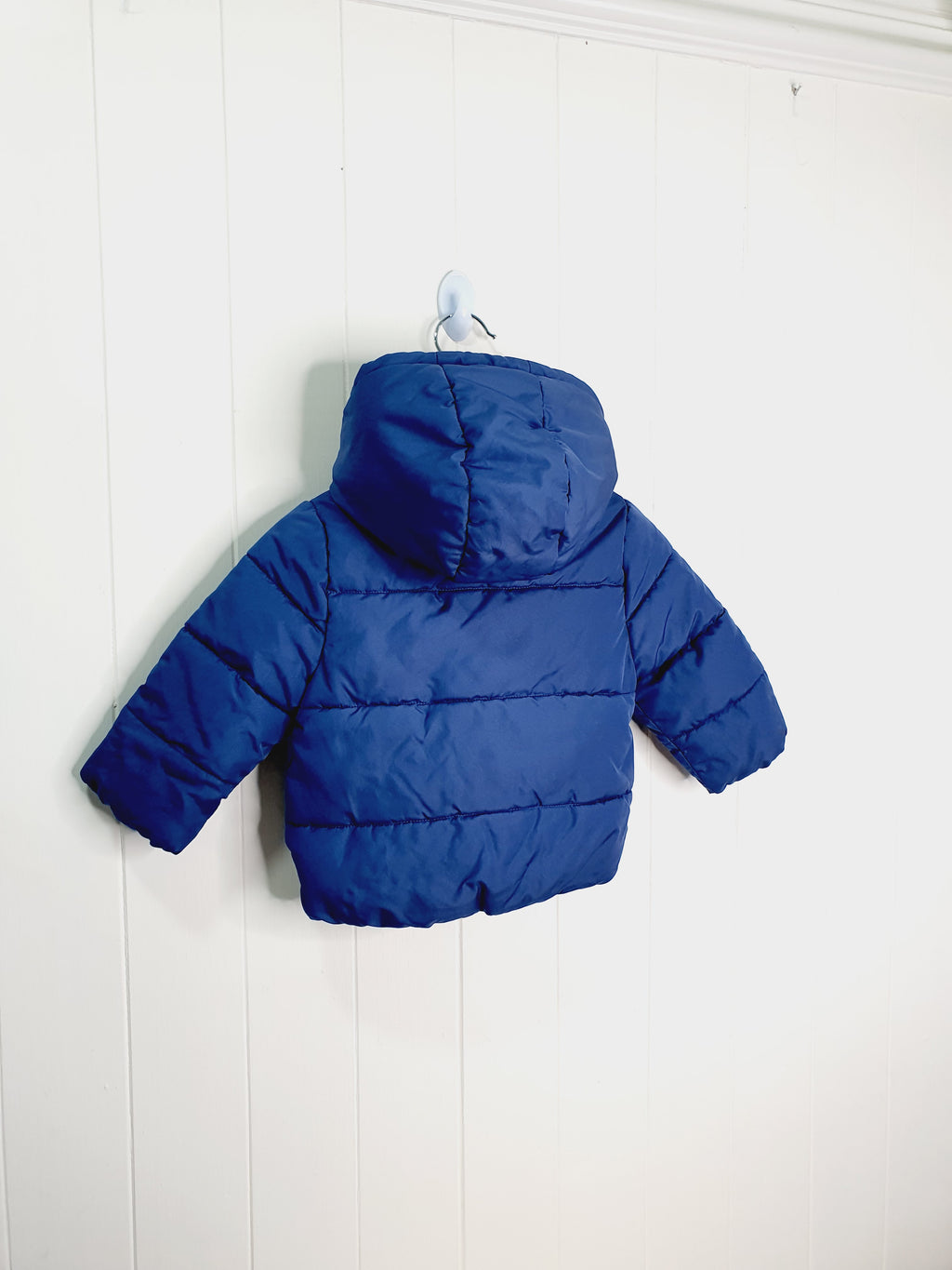 Fred&Flo navy hooded jacket 3-6 months