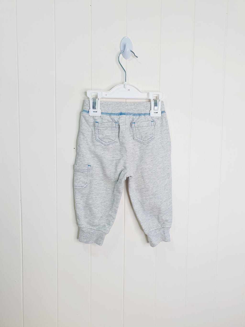 TU boys grey joggers 6-9 months