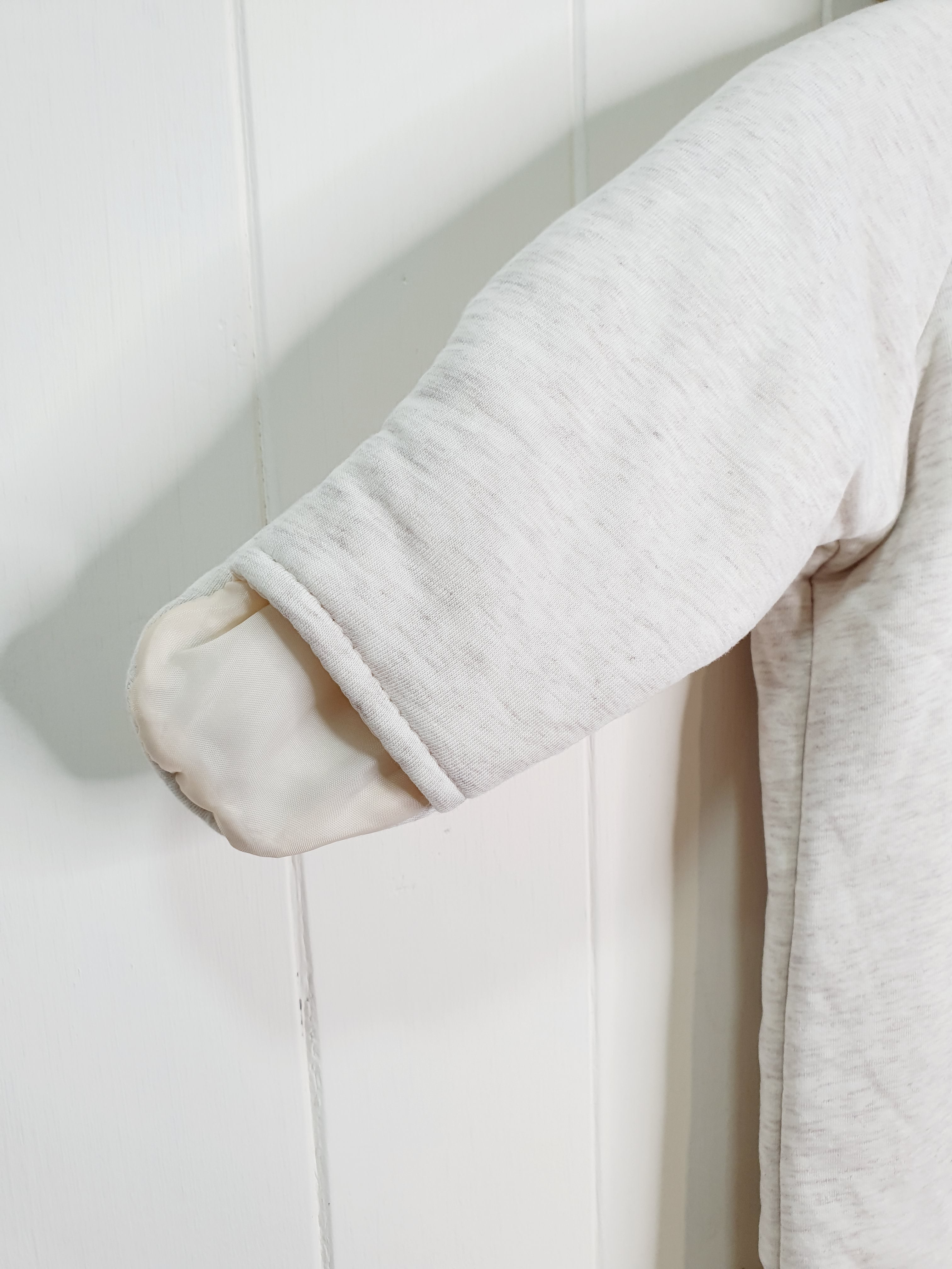 Next boys/girls beige pramsuit up to 3 months