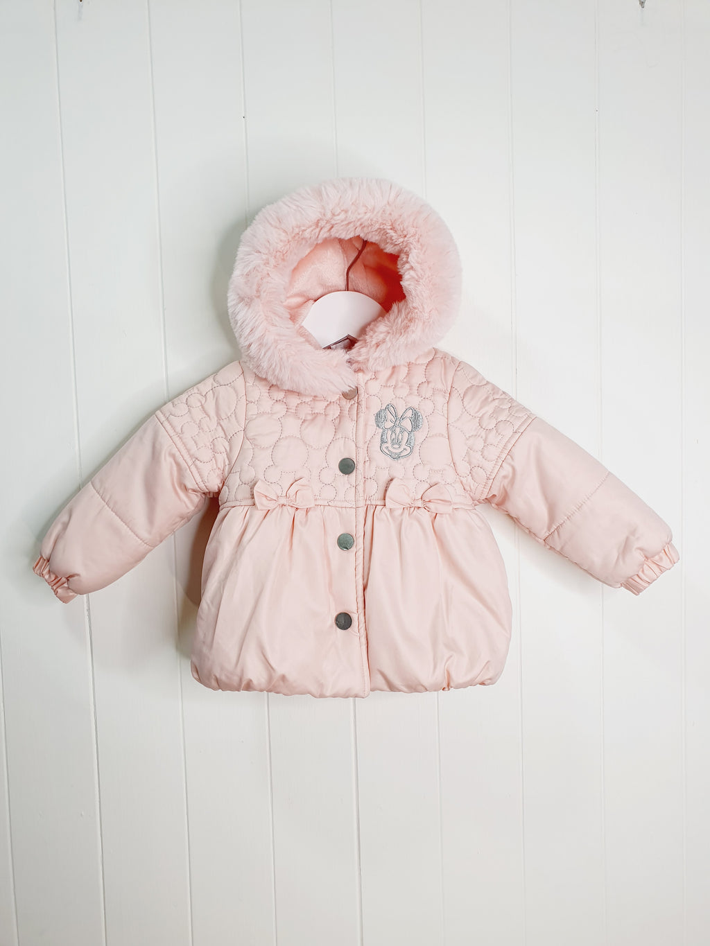 Minnie Mouse puffer jacket 6-9 months