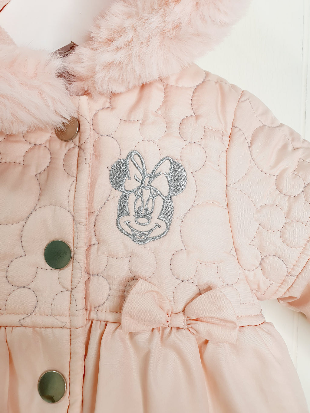 Minnie Mouse puffer jacket 6-9 months