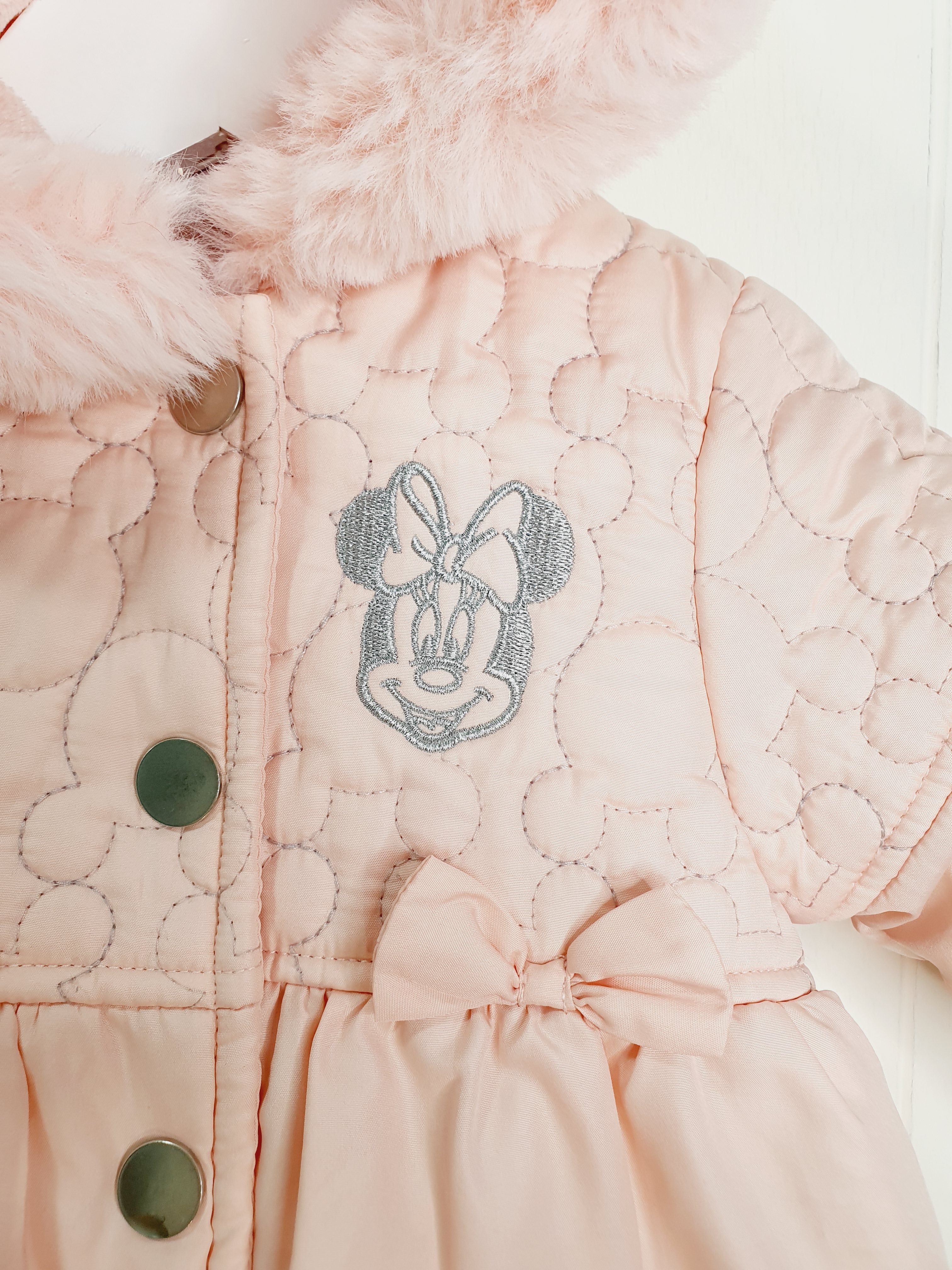Minnie Mouse puffer jacket 6-9 months