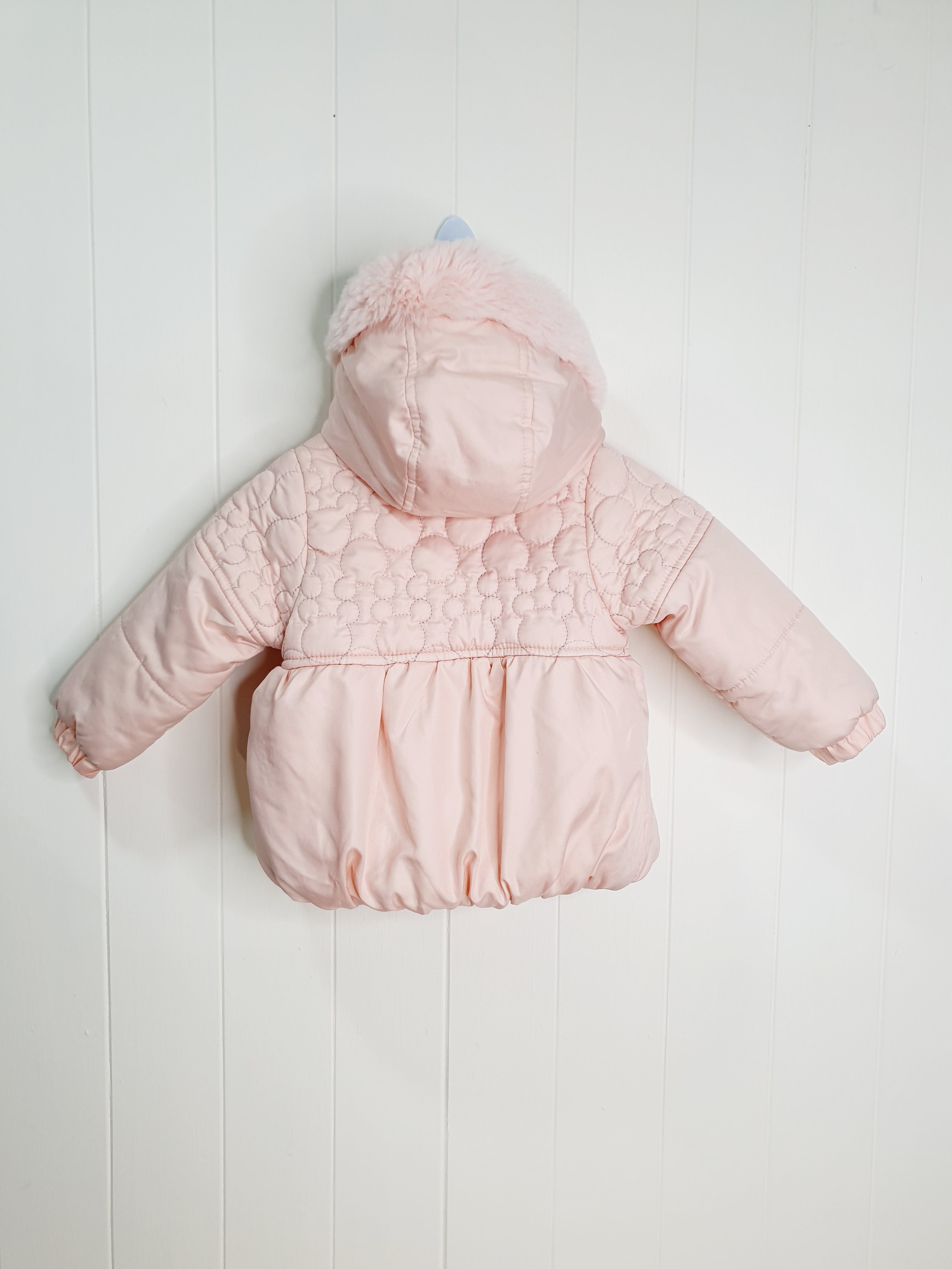 Minnie Mouse puffer jacket 6-9 months