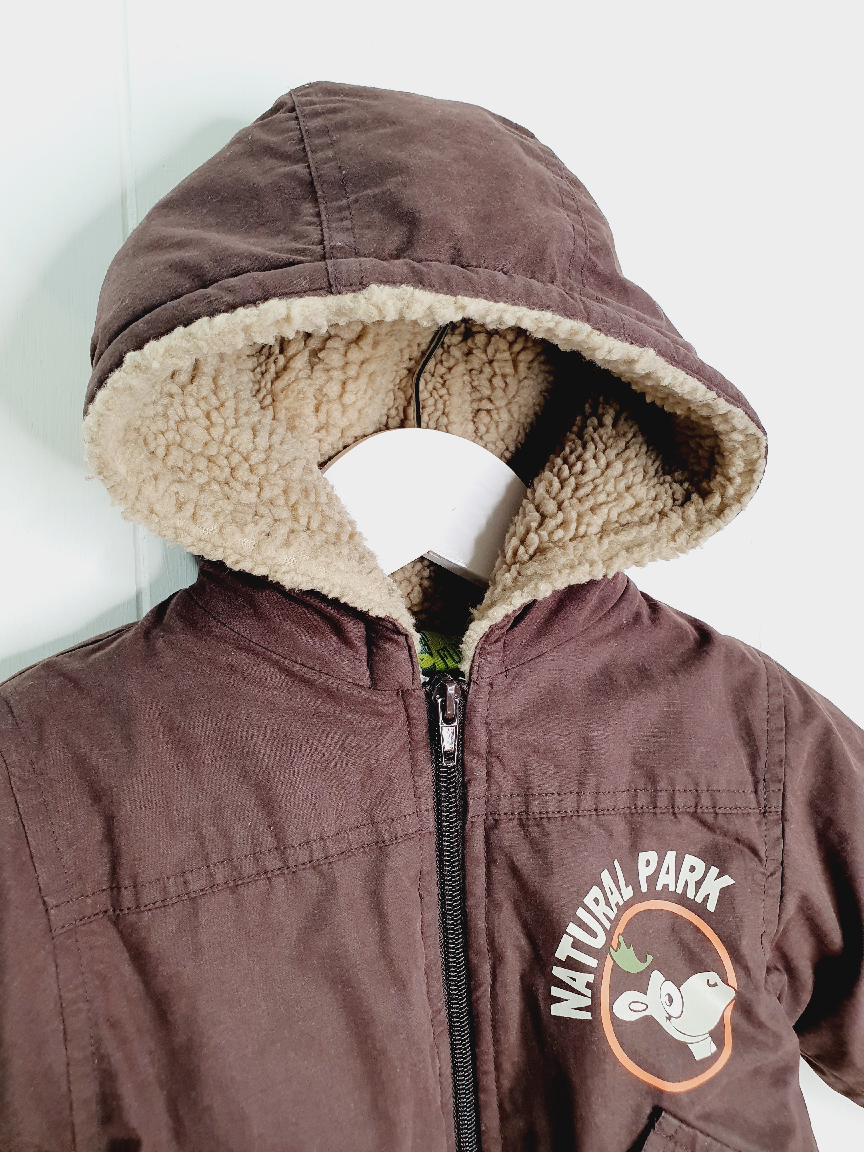 Joy&Fun brown boys jacket 12 months