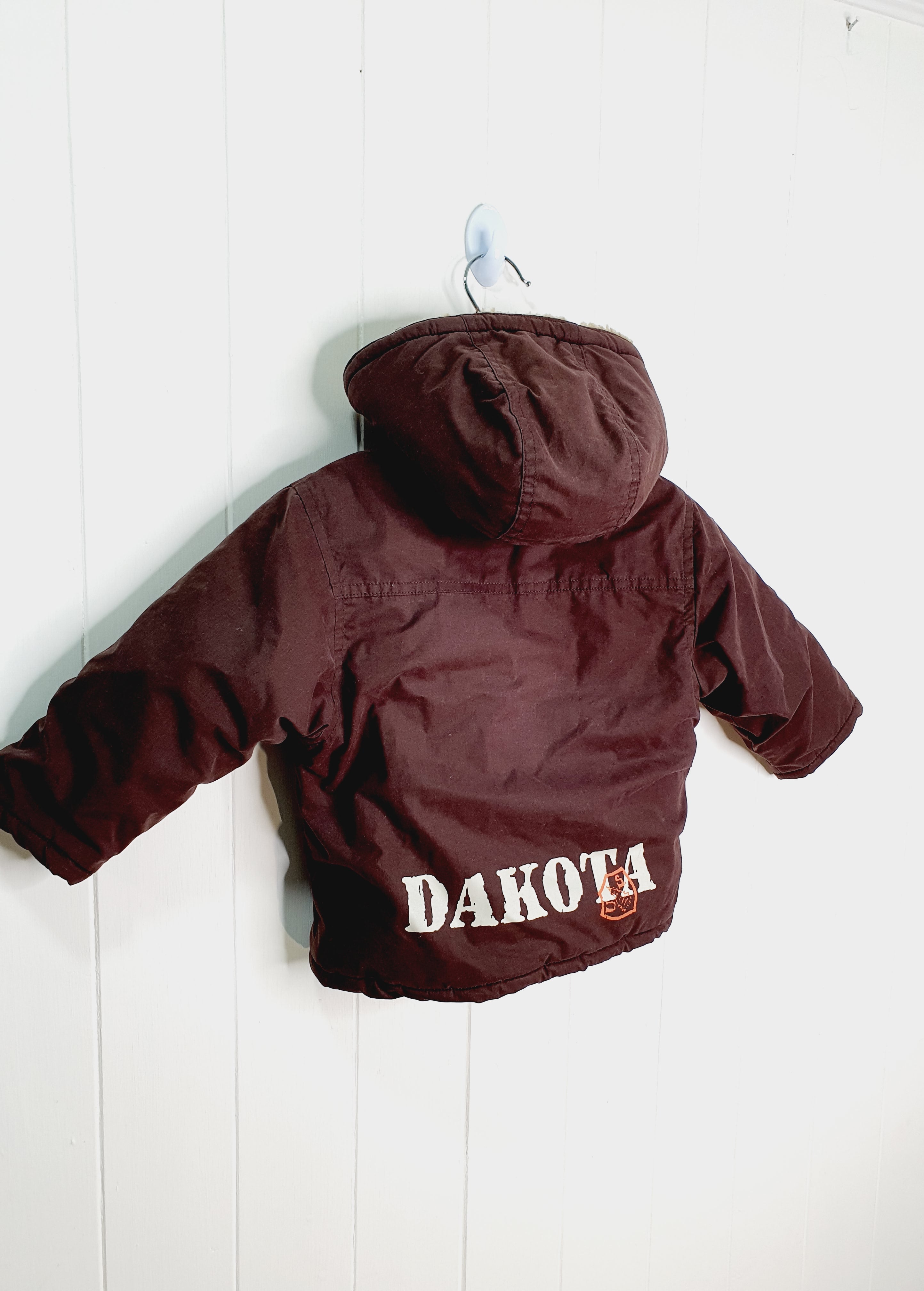 Joy&Fun brown boys jacket 12 months