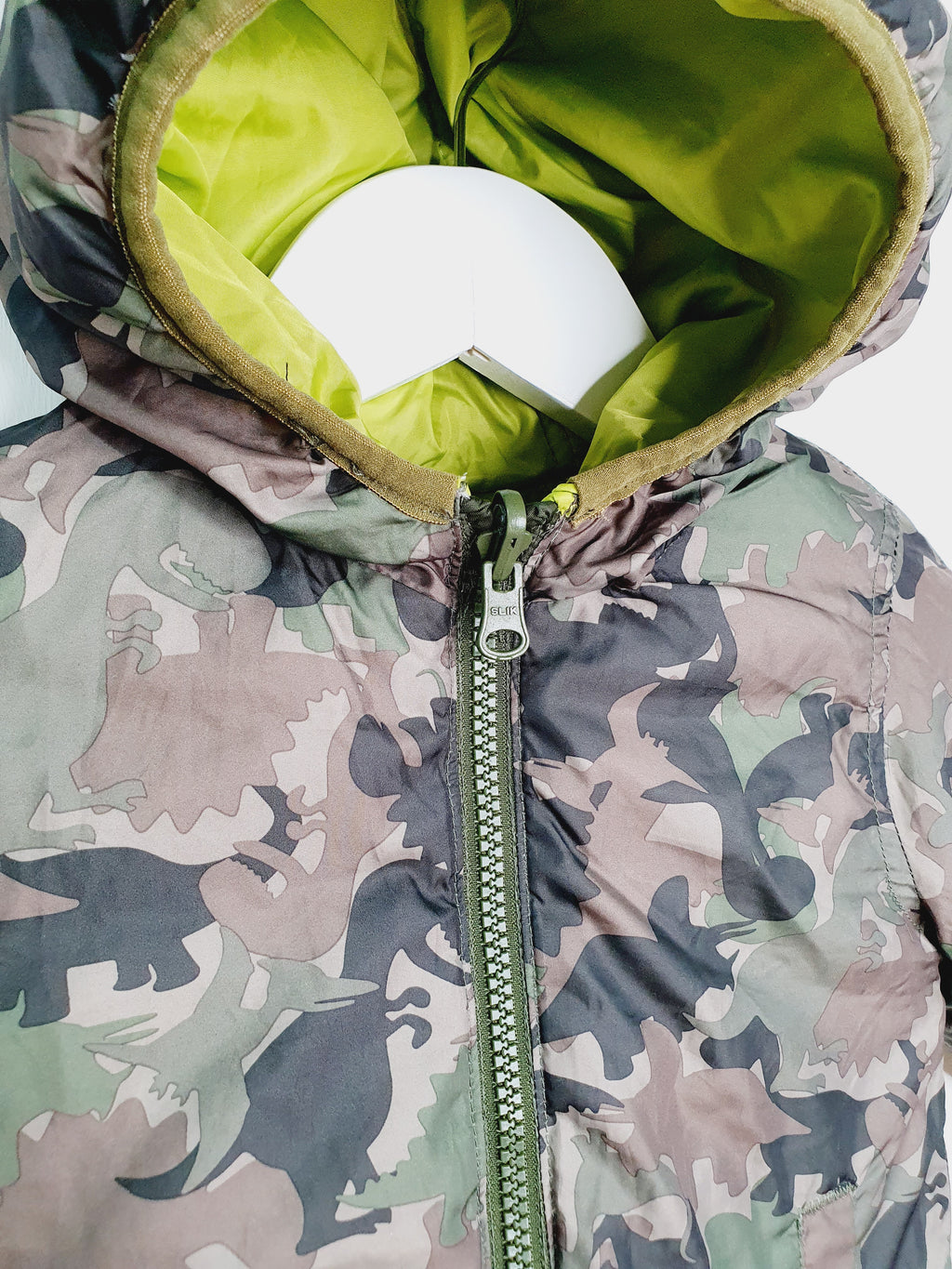 Matalan boys hooded reversible jacket 9-12 months