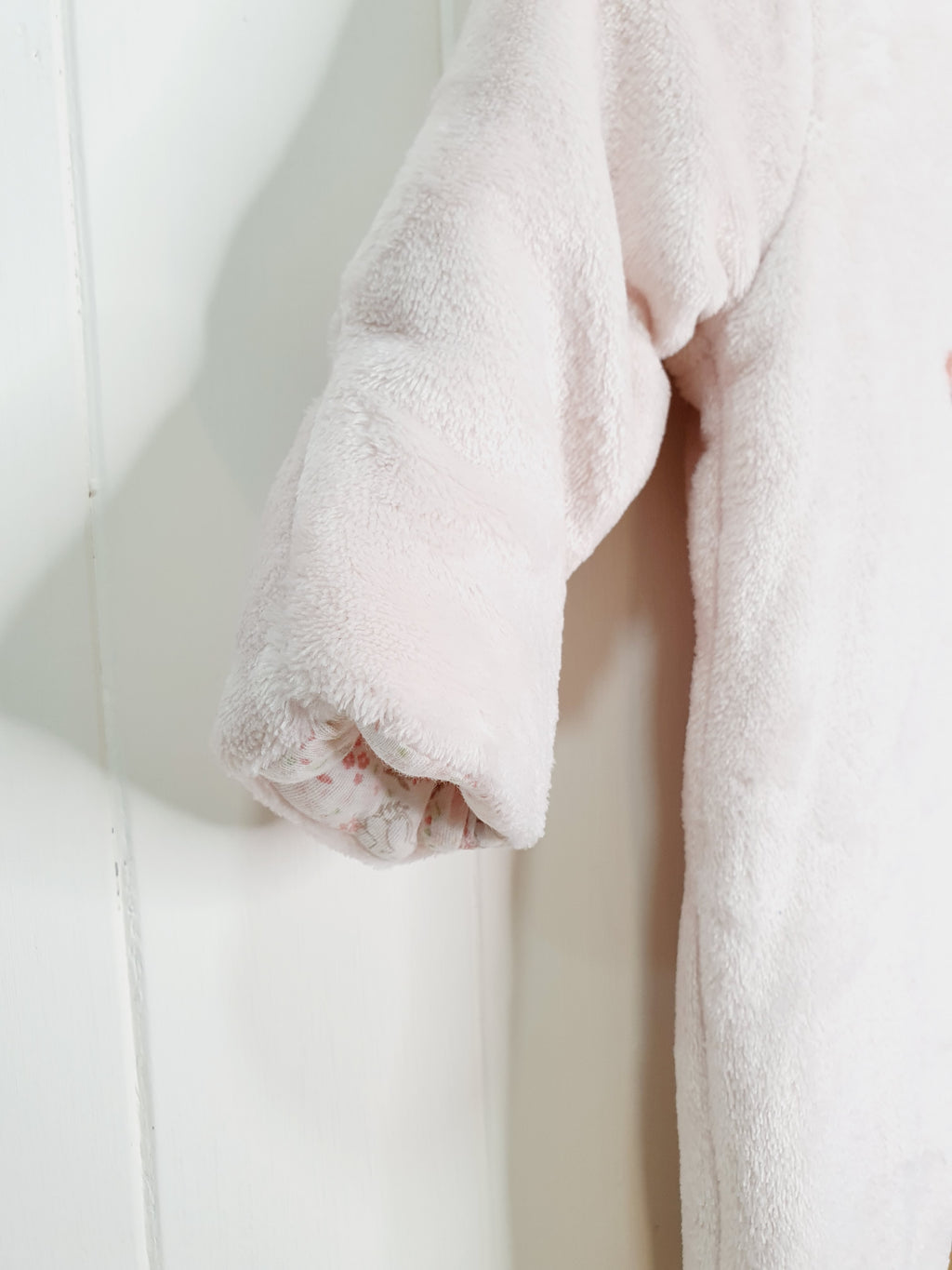 Mothercare fleece hooded pramsuit 3-6 months