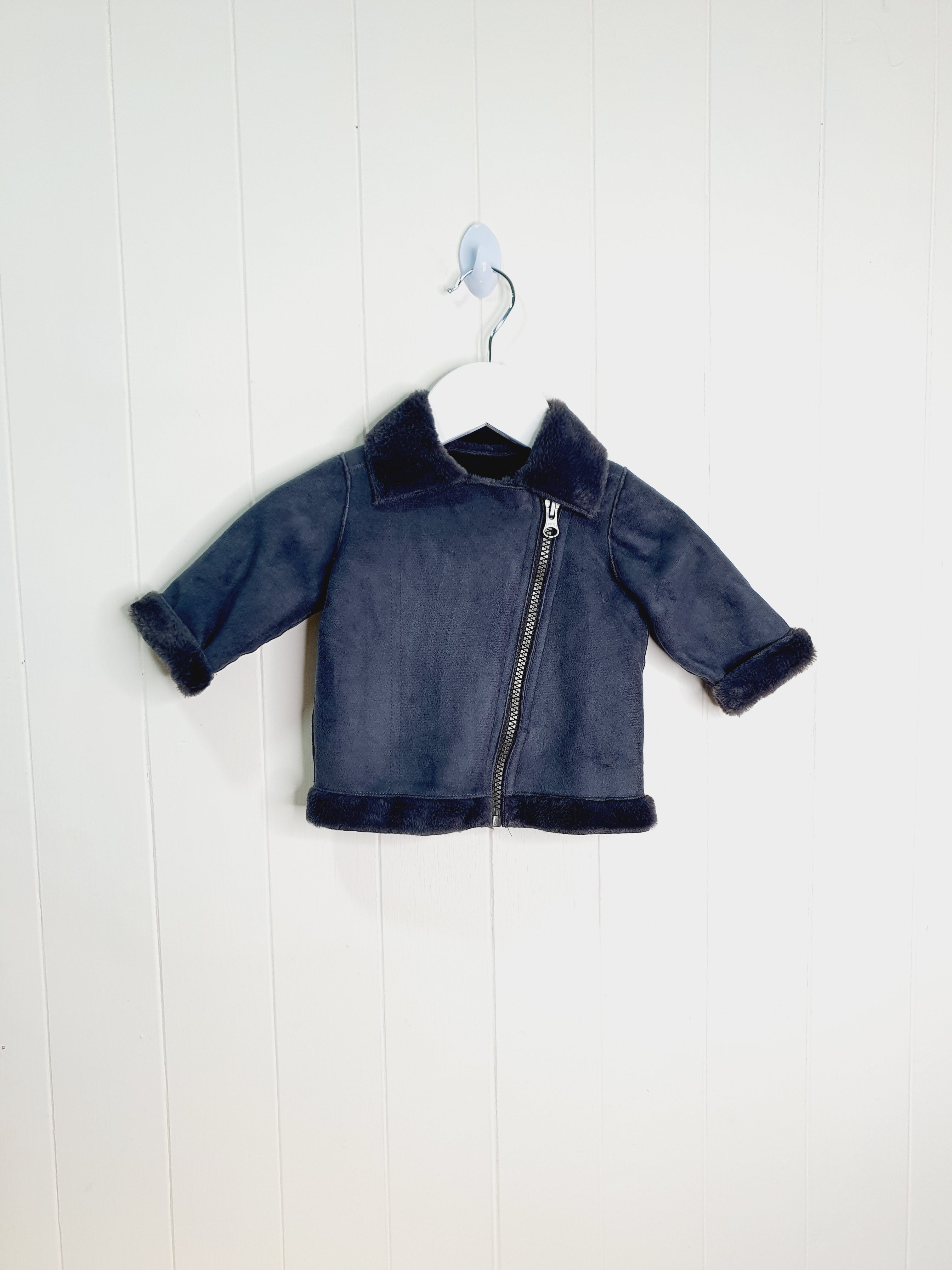 George faux suede girls jacket 0-3 months