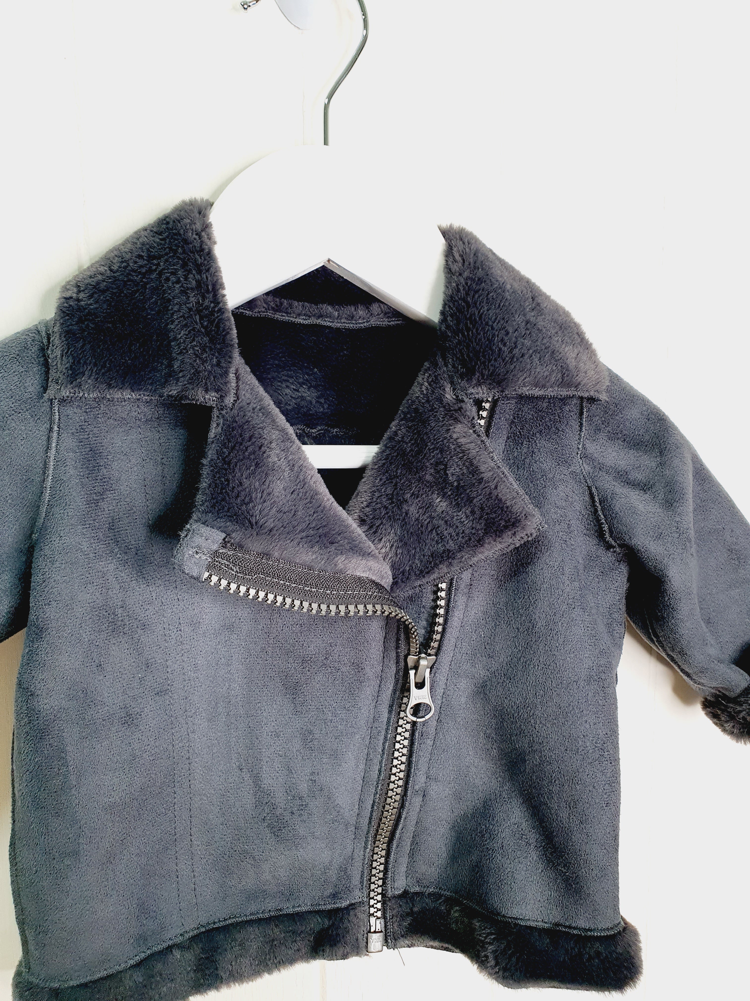 George faux suede girls jacket 0-3 months