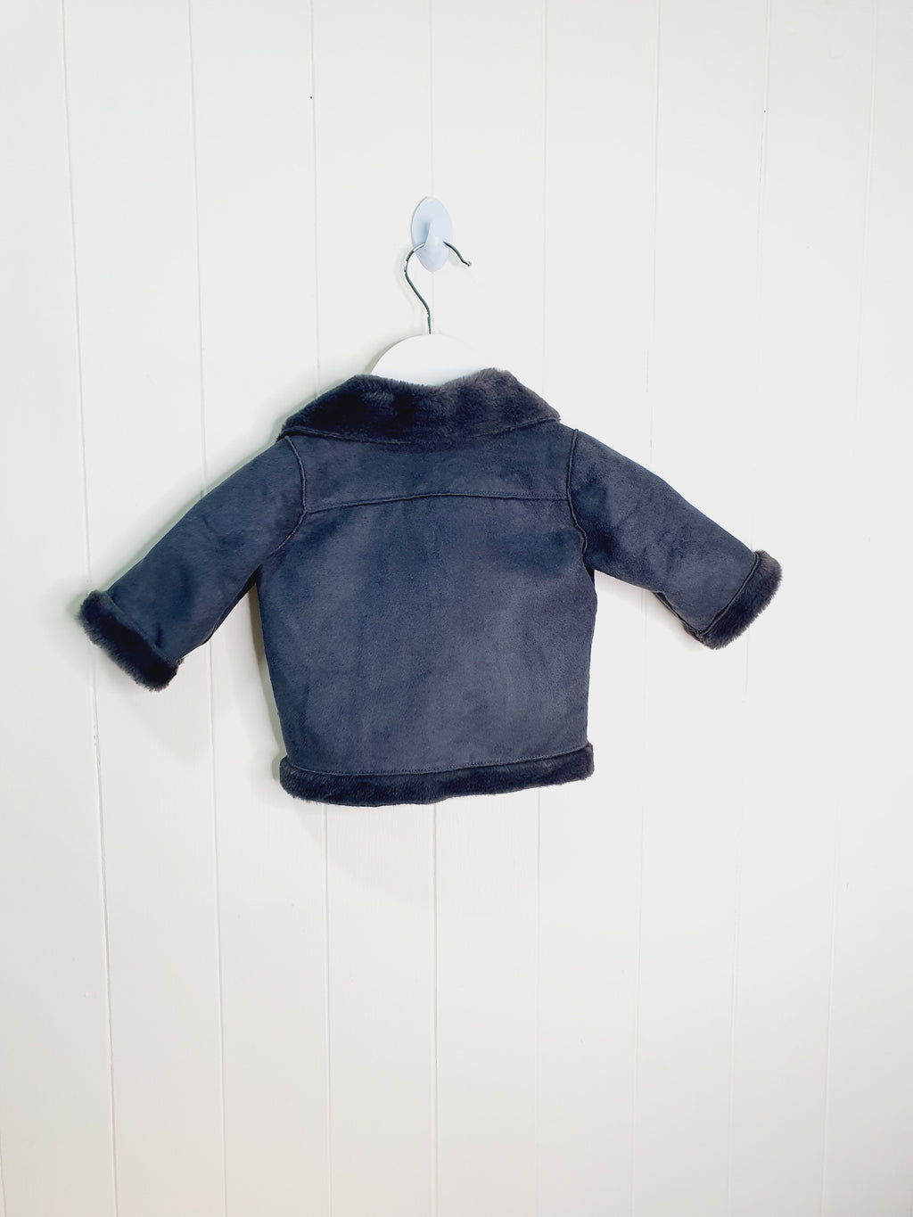 George faux suede girls jacket 0-3 months