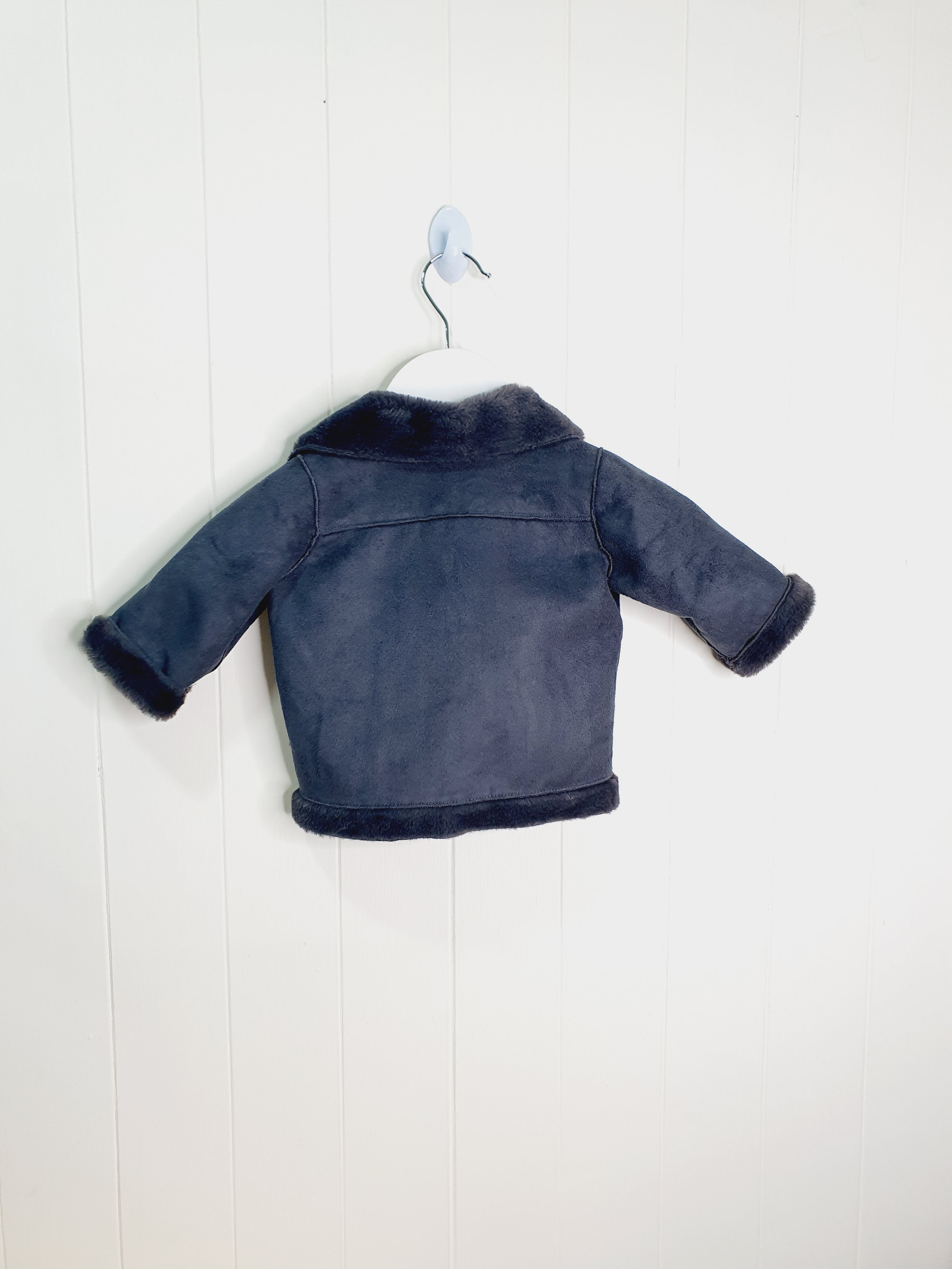 George faux suede girls jacket 0-3 months