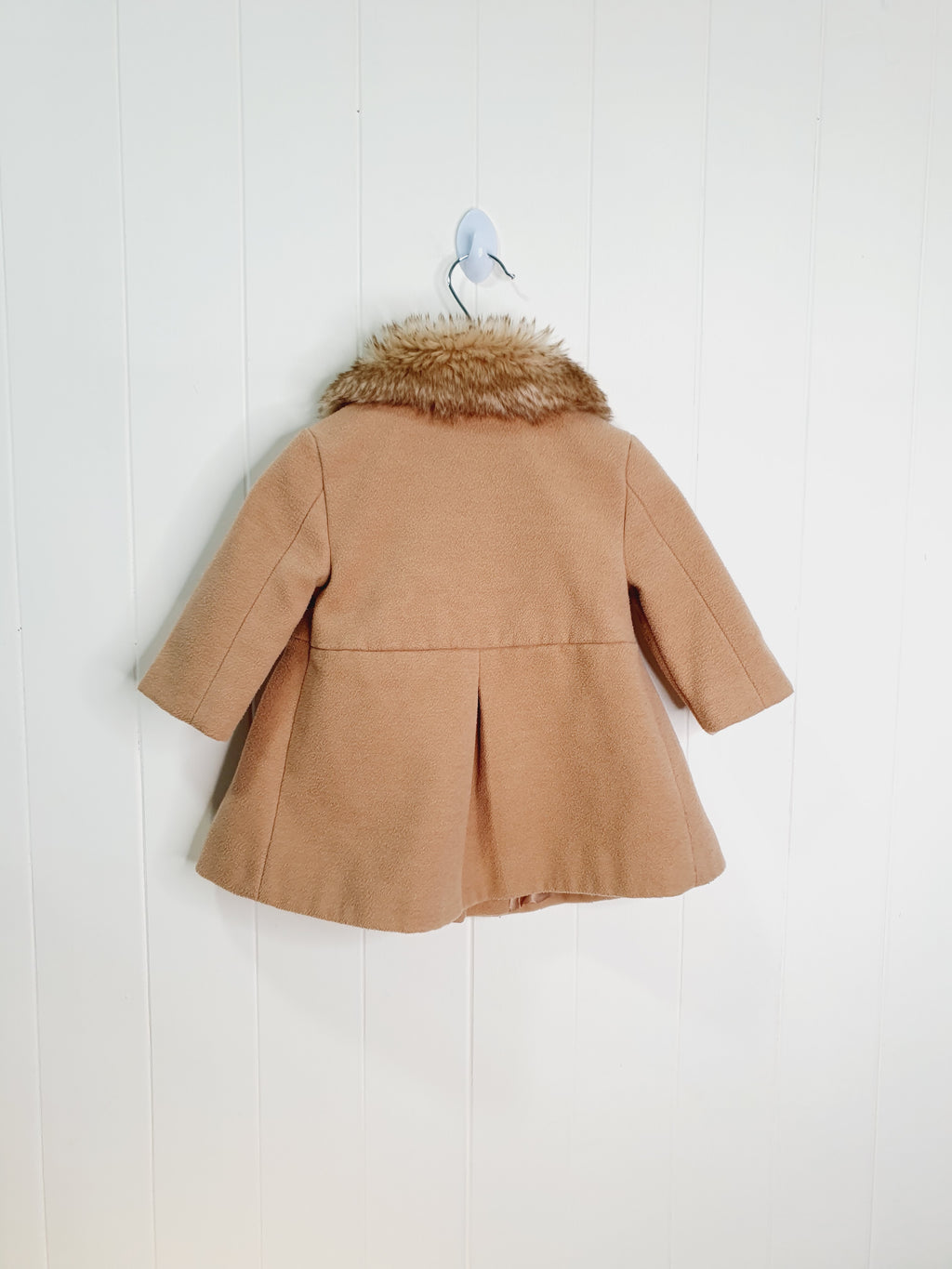 Fred&Flo girls brown coat 3-6 months