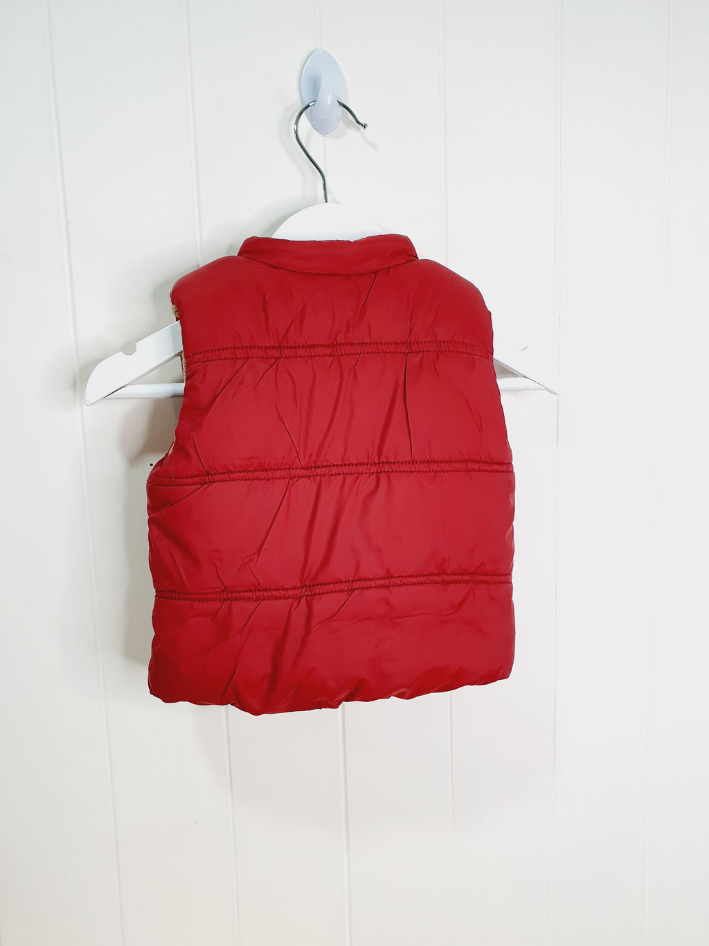 Nytmeg brown boys body warmer/gilet 0-3 months