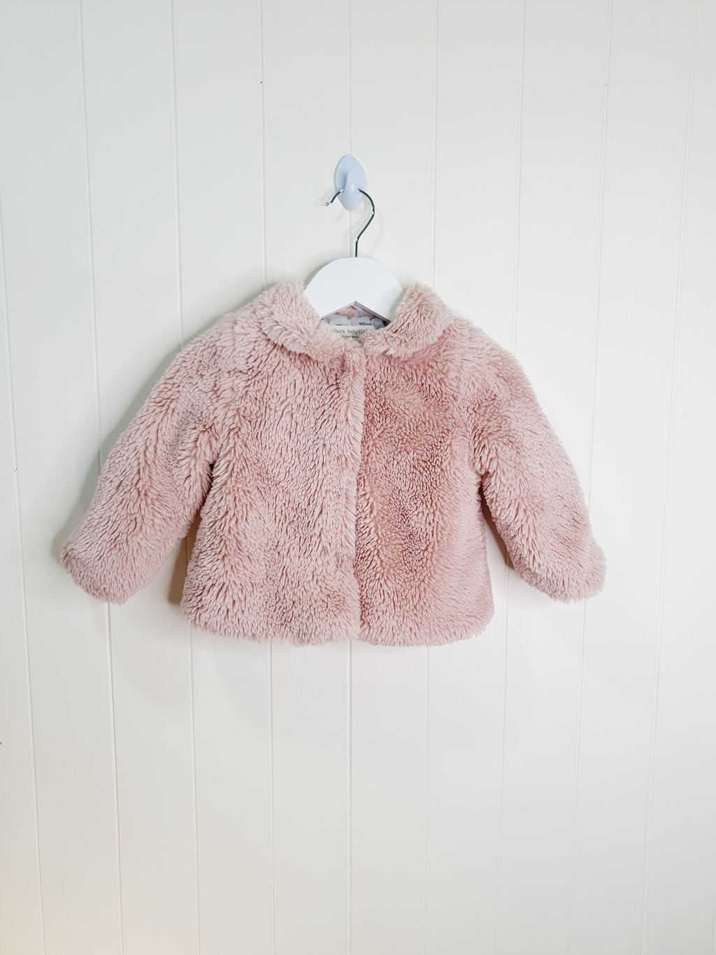Zara baby faux fur jacket 12-18 months