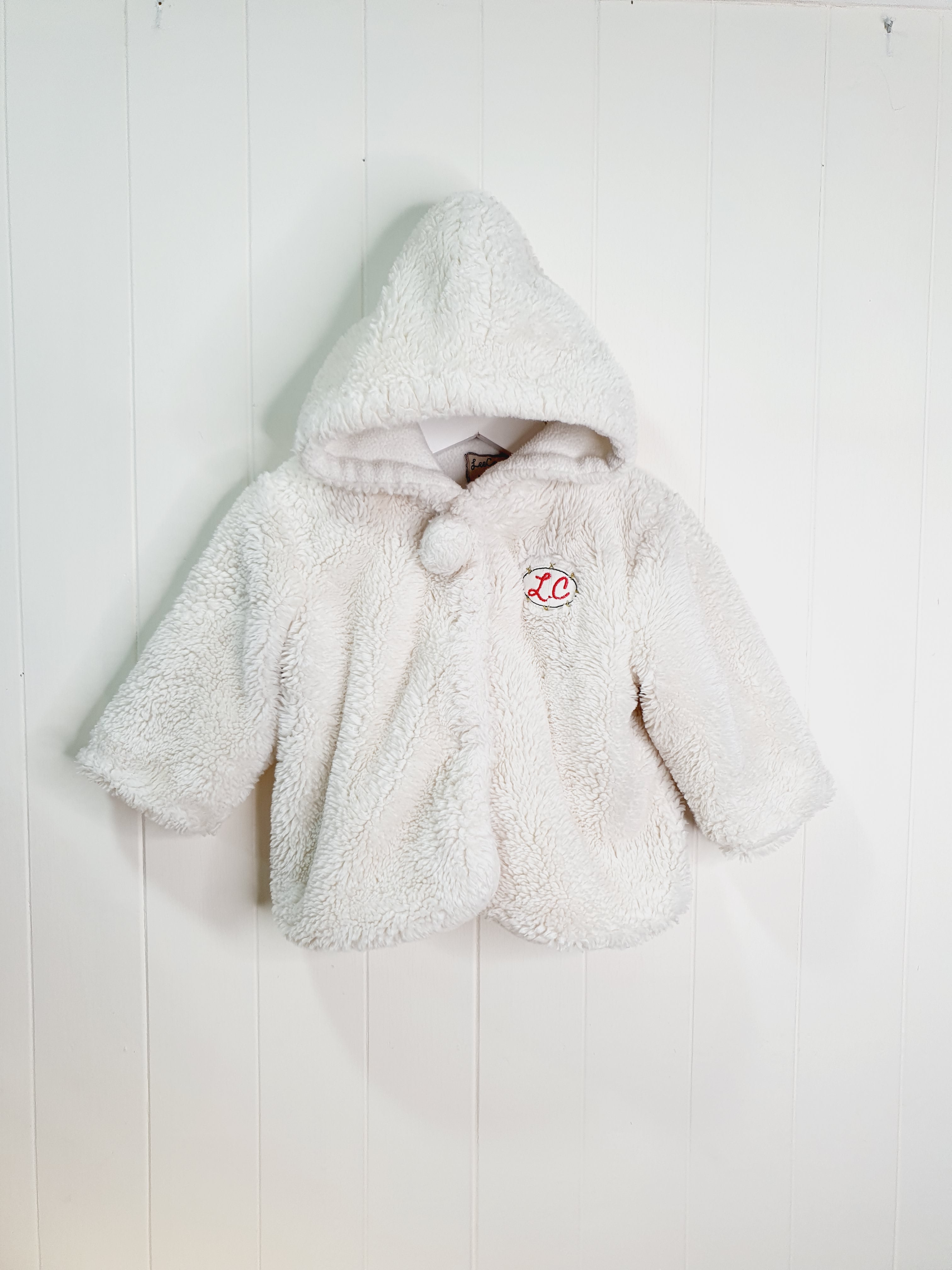 Lee Cooper fleece hooded coat 18-24 months