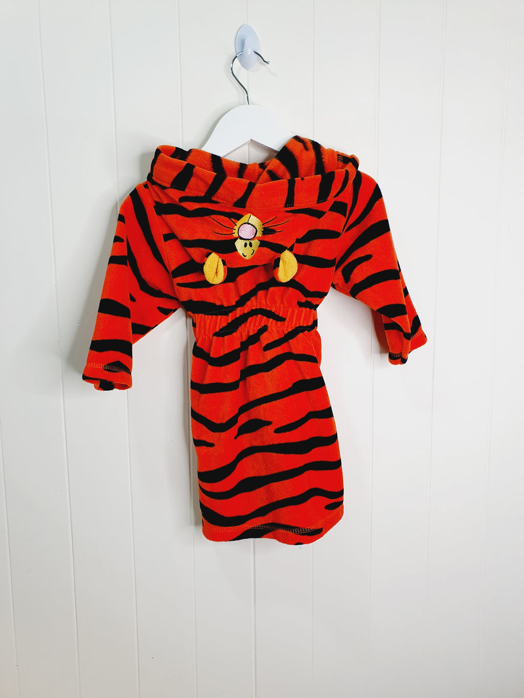 Mothercare Tigger design fleece dressing gown 9-12 months