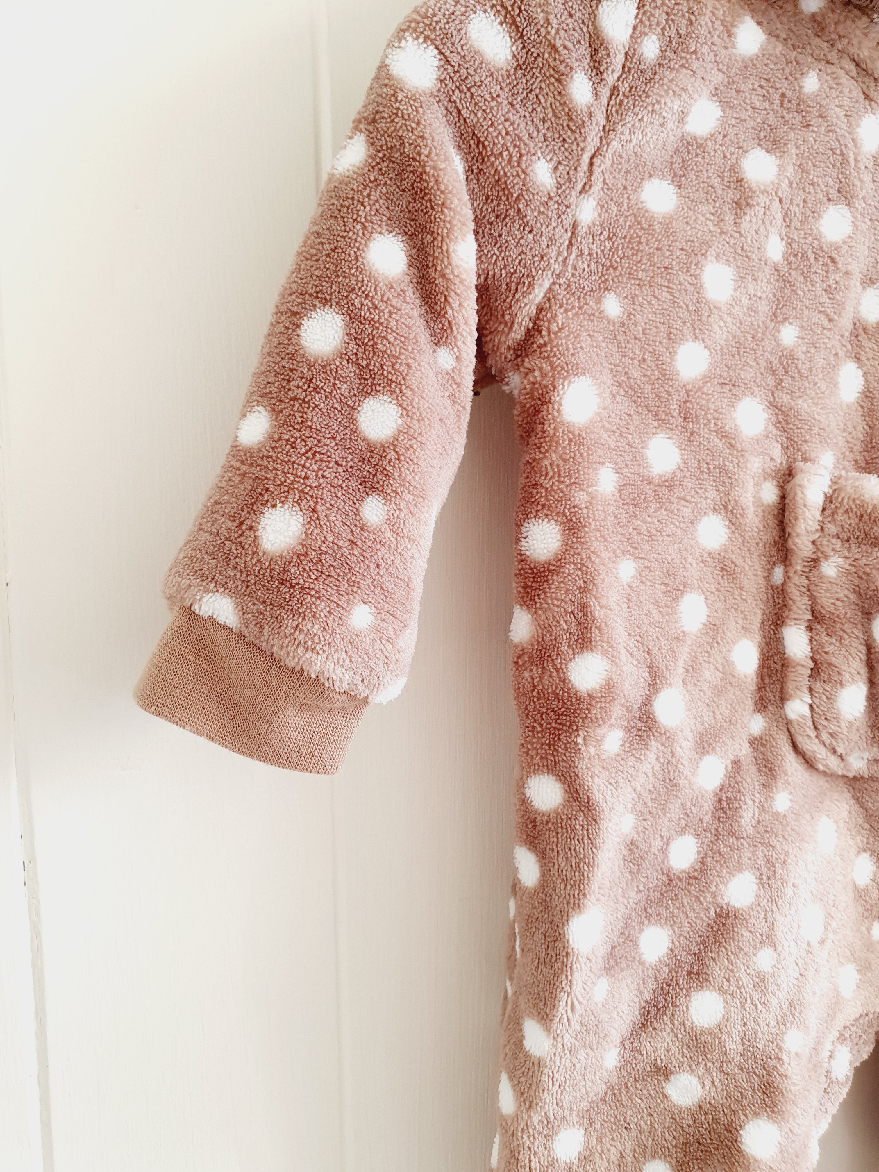 John Lewis reindeer fleece onesie 0-3 months