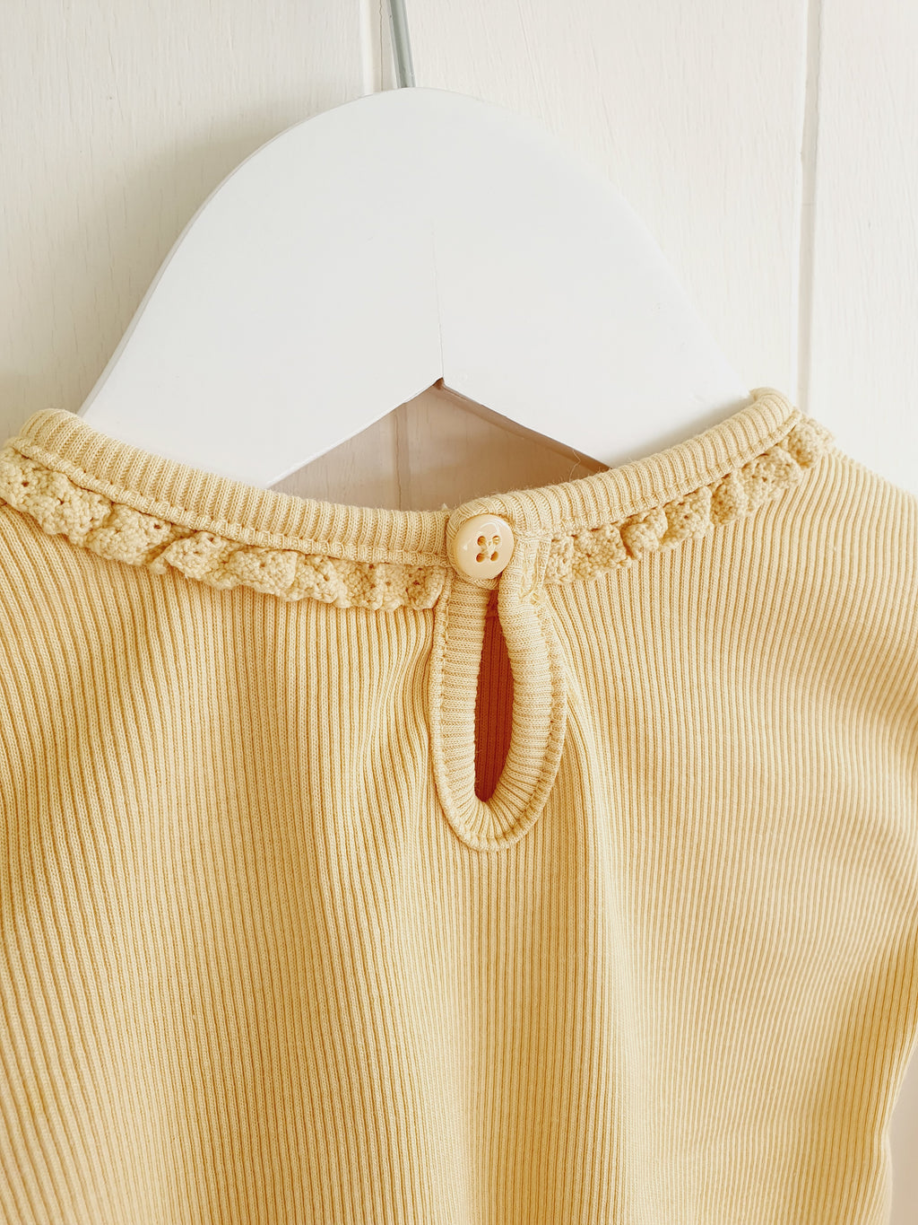 George yellow long sleeve top 12-18 months