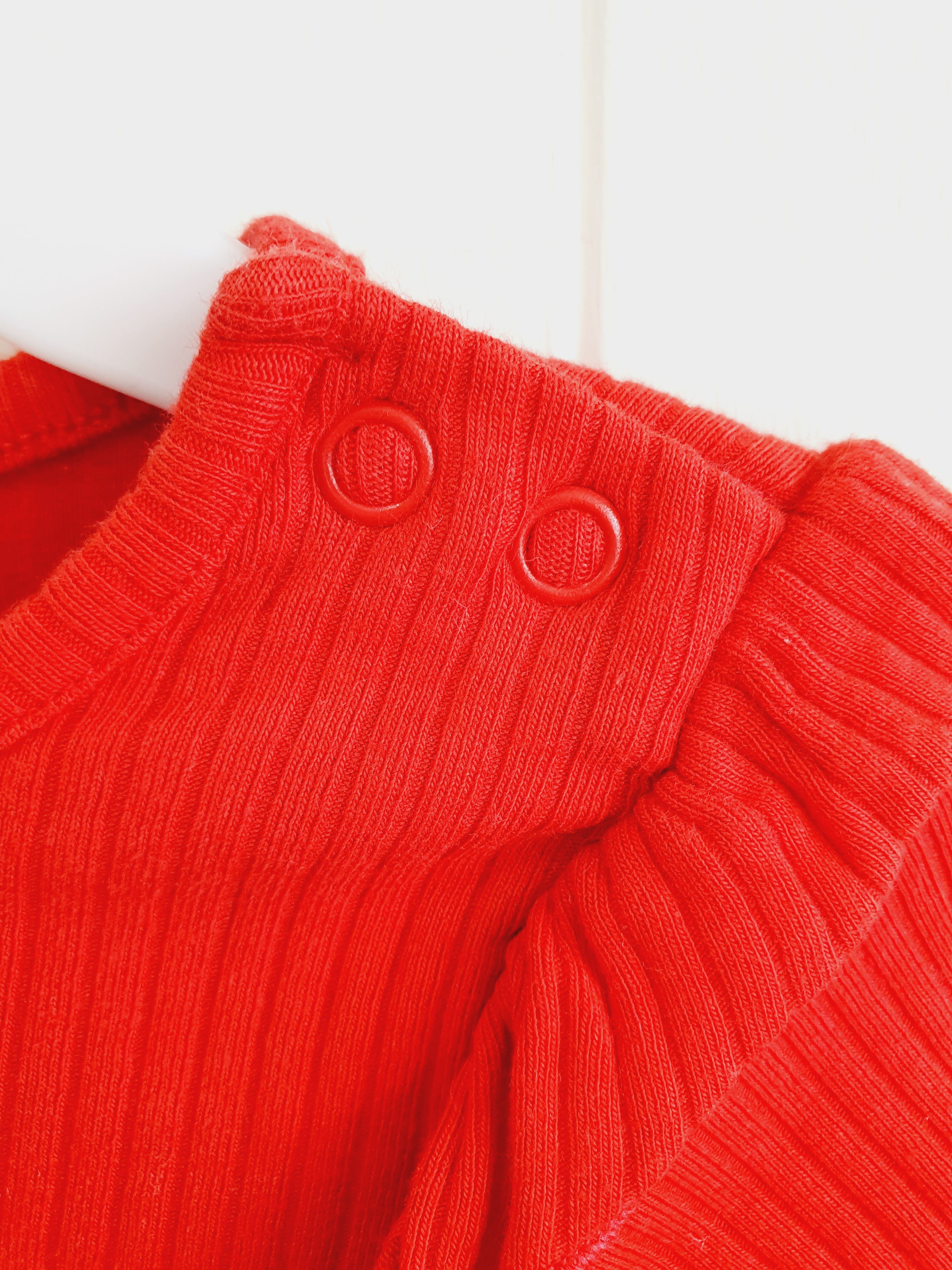 Nutmeg red Christmas bodysuit an legging set 3-6 months