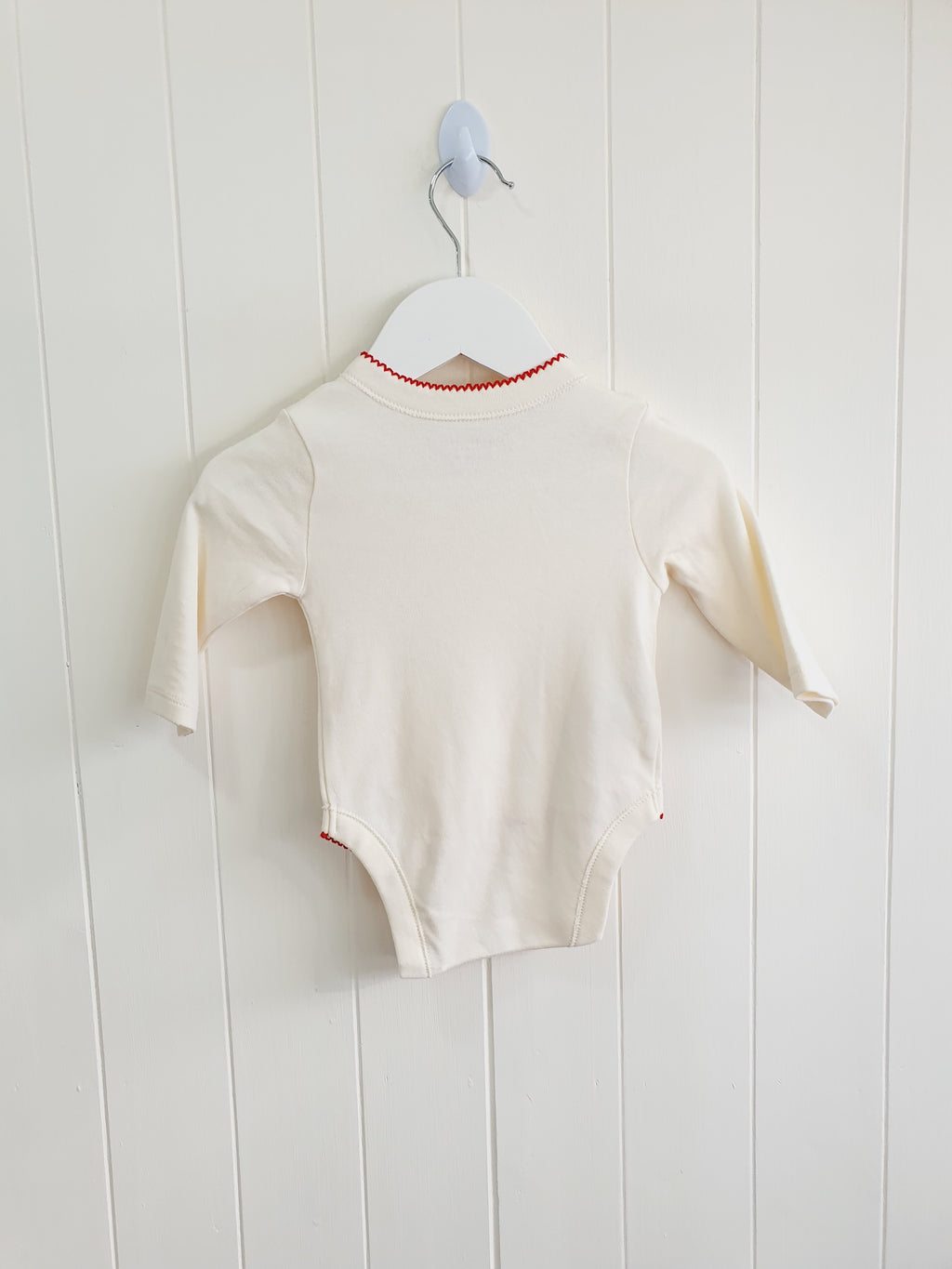 Primark My First Christmas cream bodysuit 3-6 months