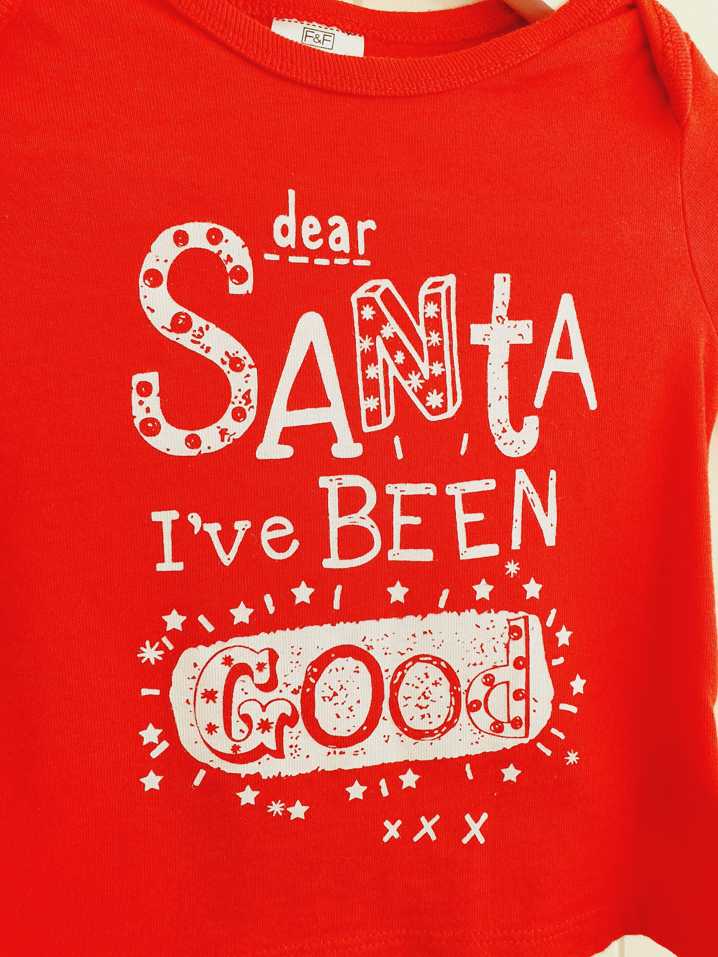 F&F Dear Santa I've been good top 3-6 months