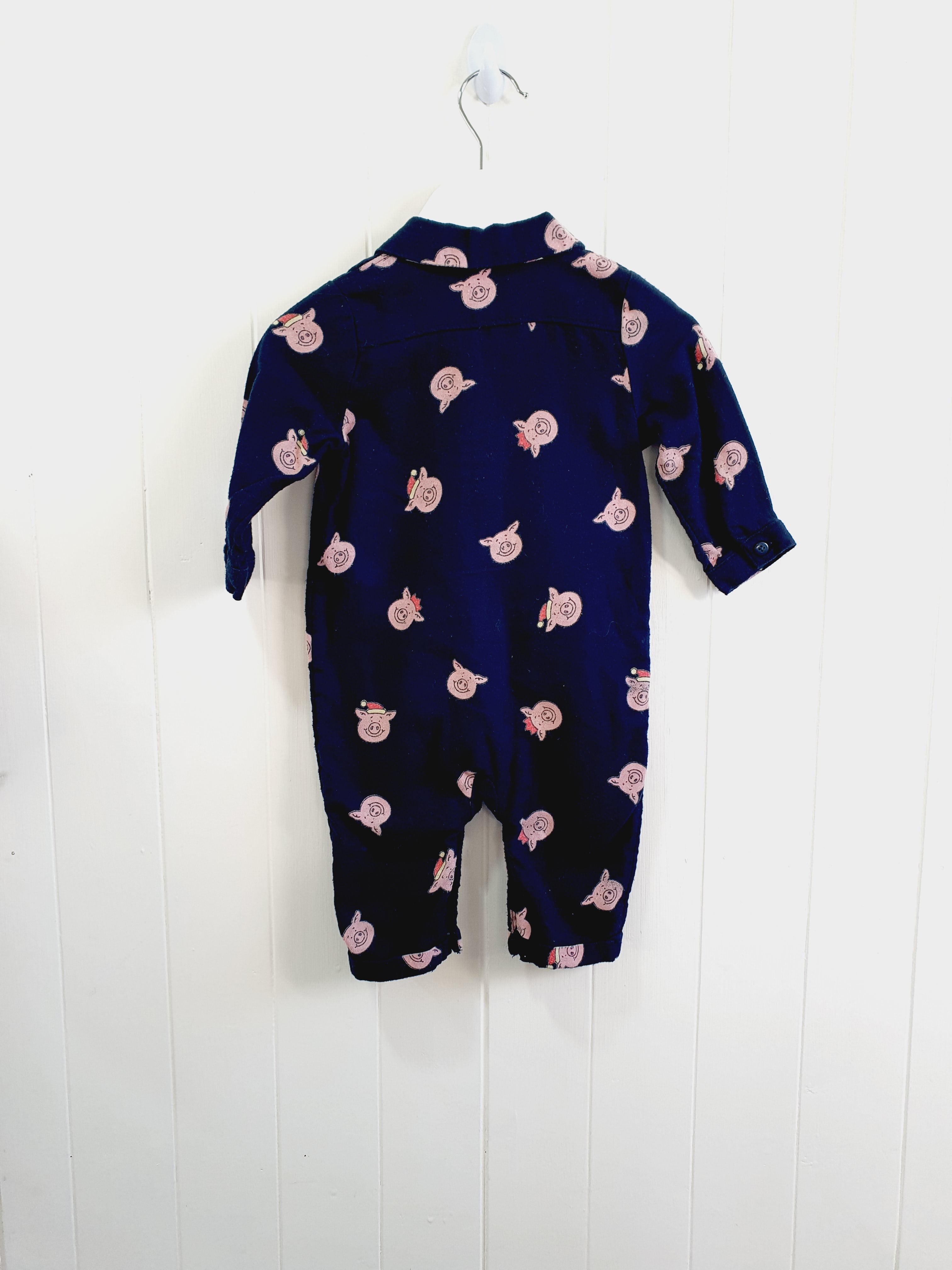 M&S Percy Pig romper 6-9 months