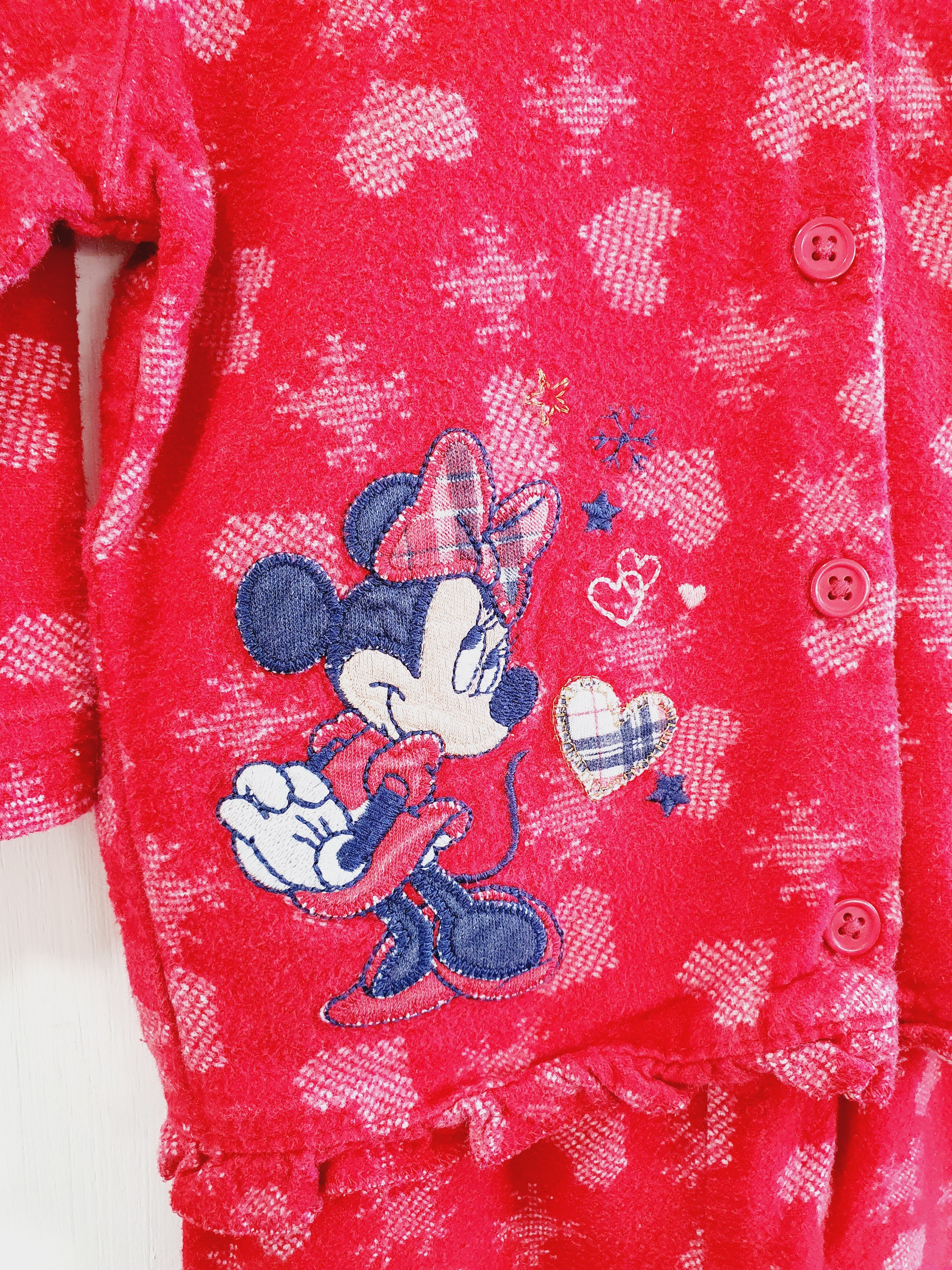 Minnie flannel 2 piece pyjamas 6-9 months
