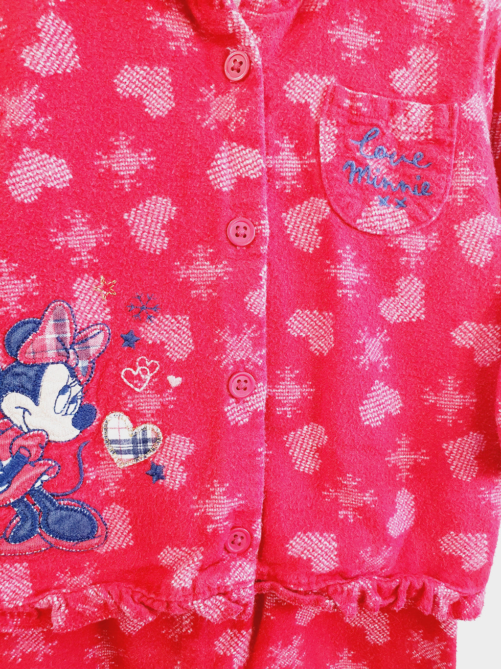 Minnie flannel 2 piece pyjamas 6-9 months