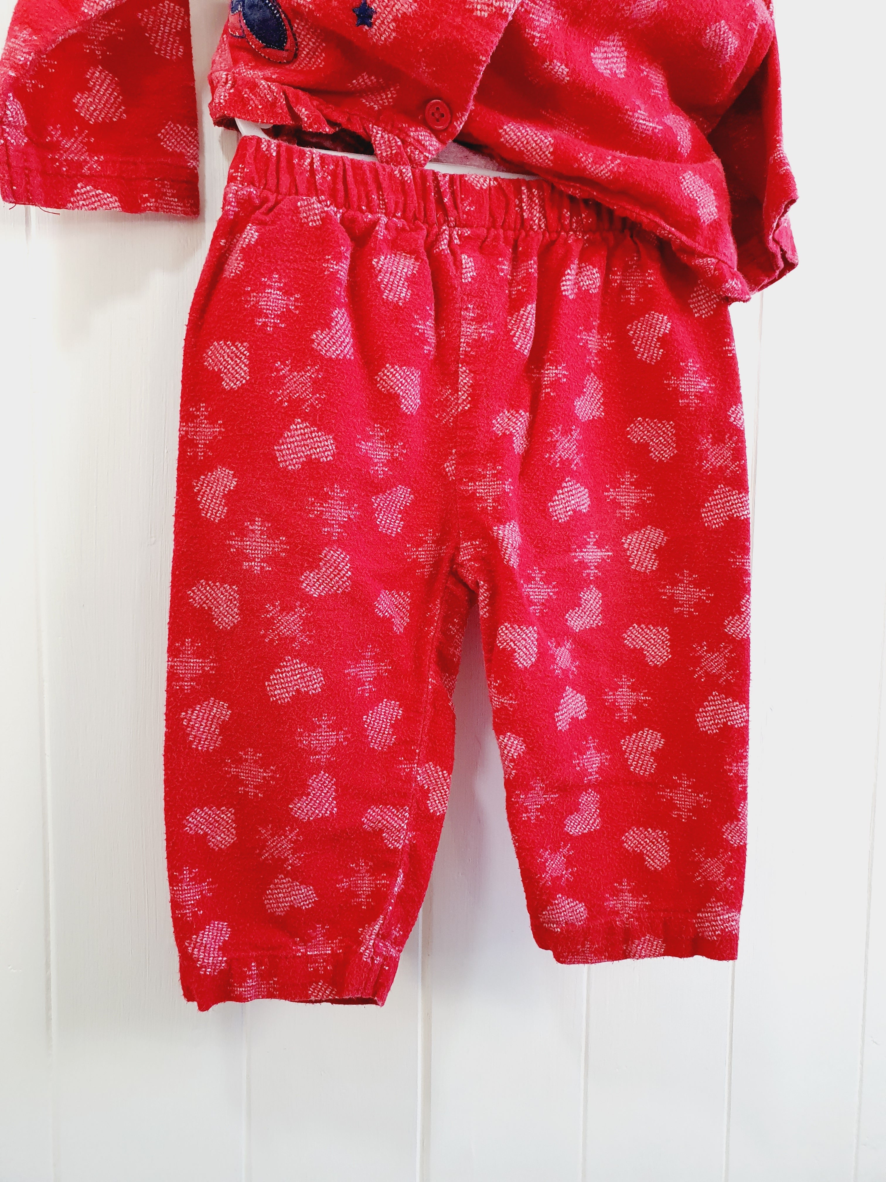 Minnie flannel 2 piece pyjamas 6-9 months