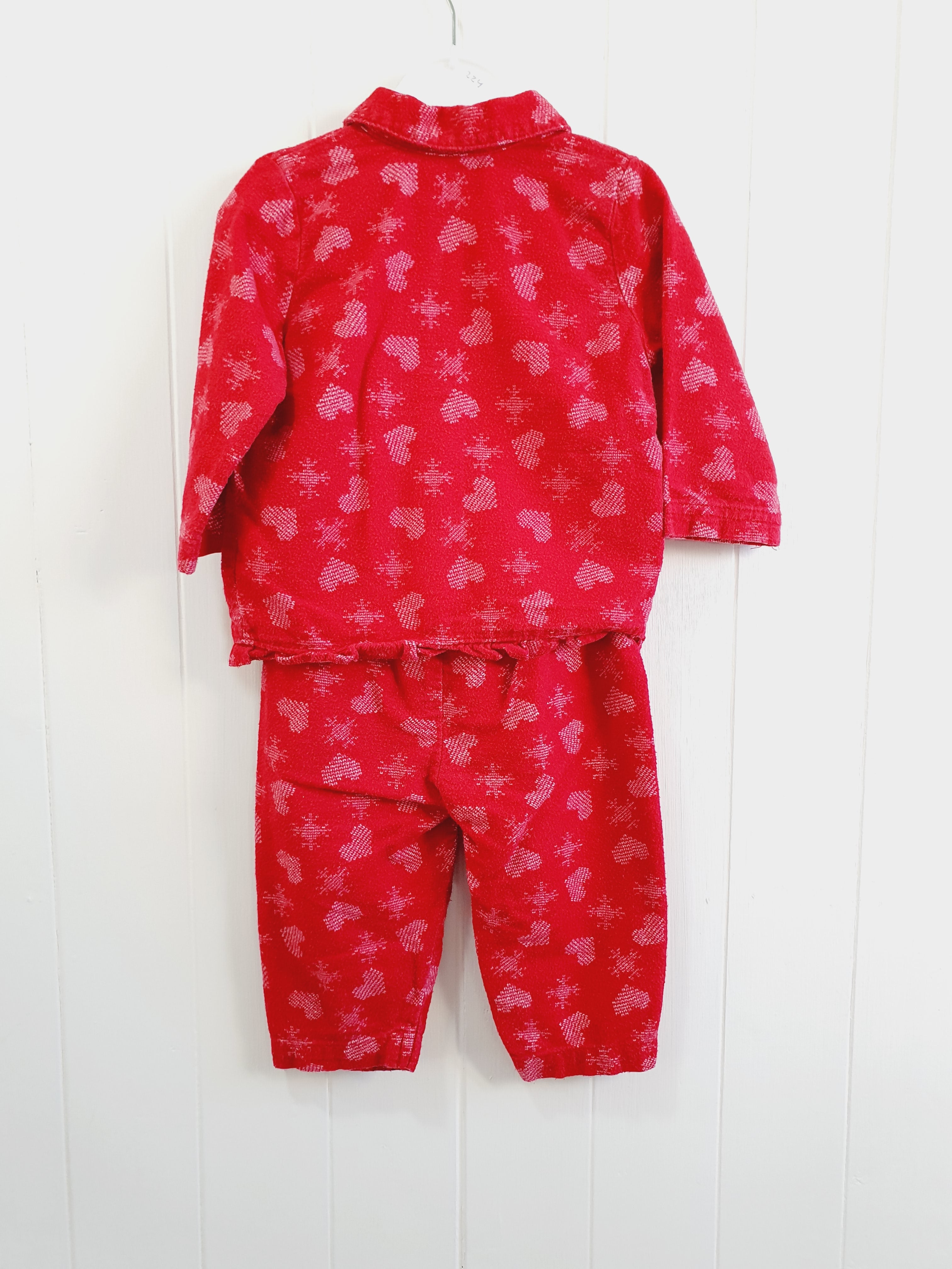 Minnie flannel 2 piece pyjamas 6-9 months