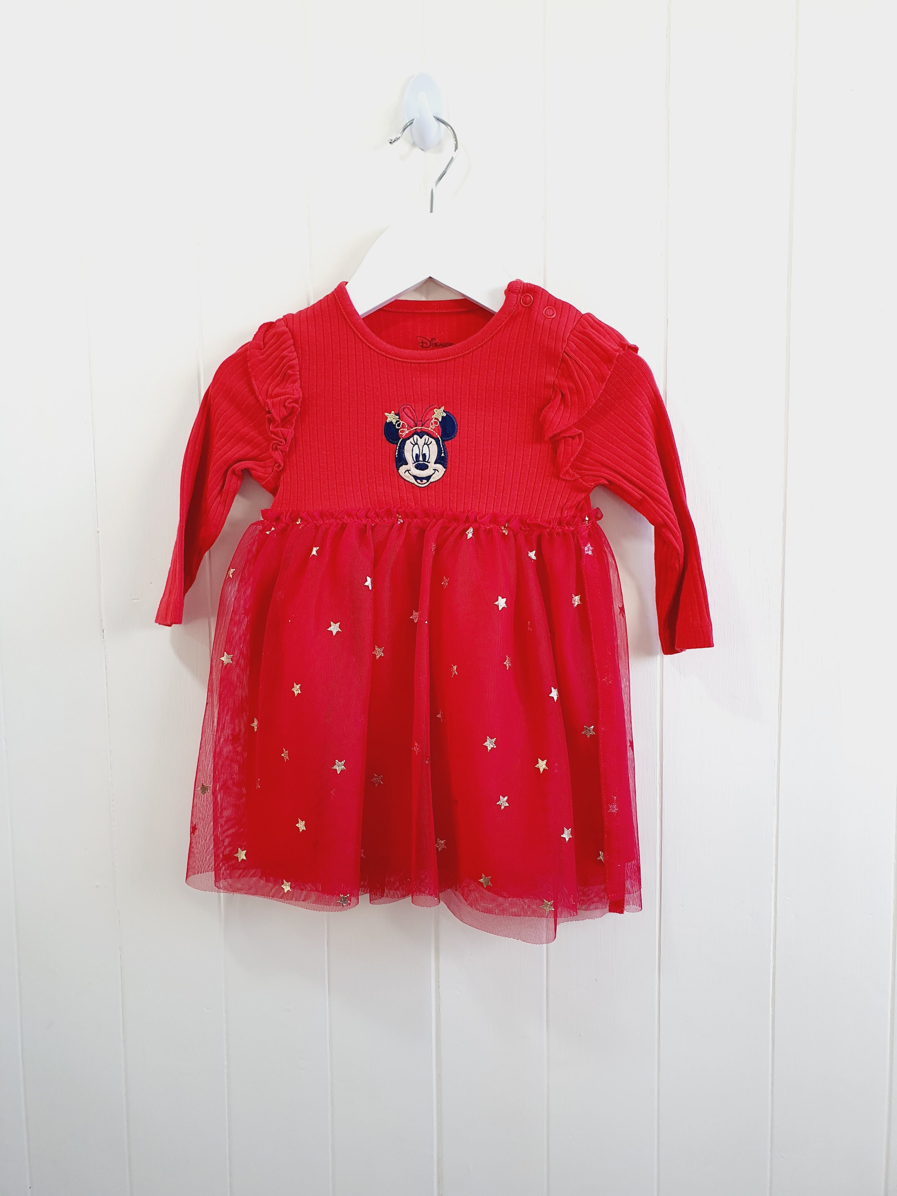 Minnie Christmas dress 6-9 months