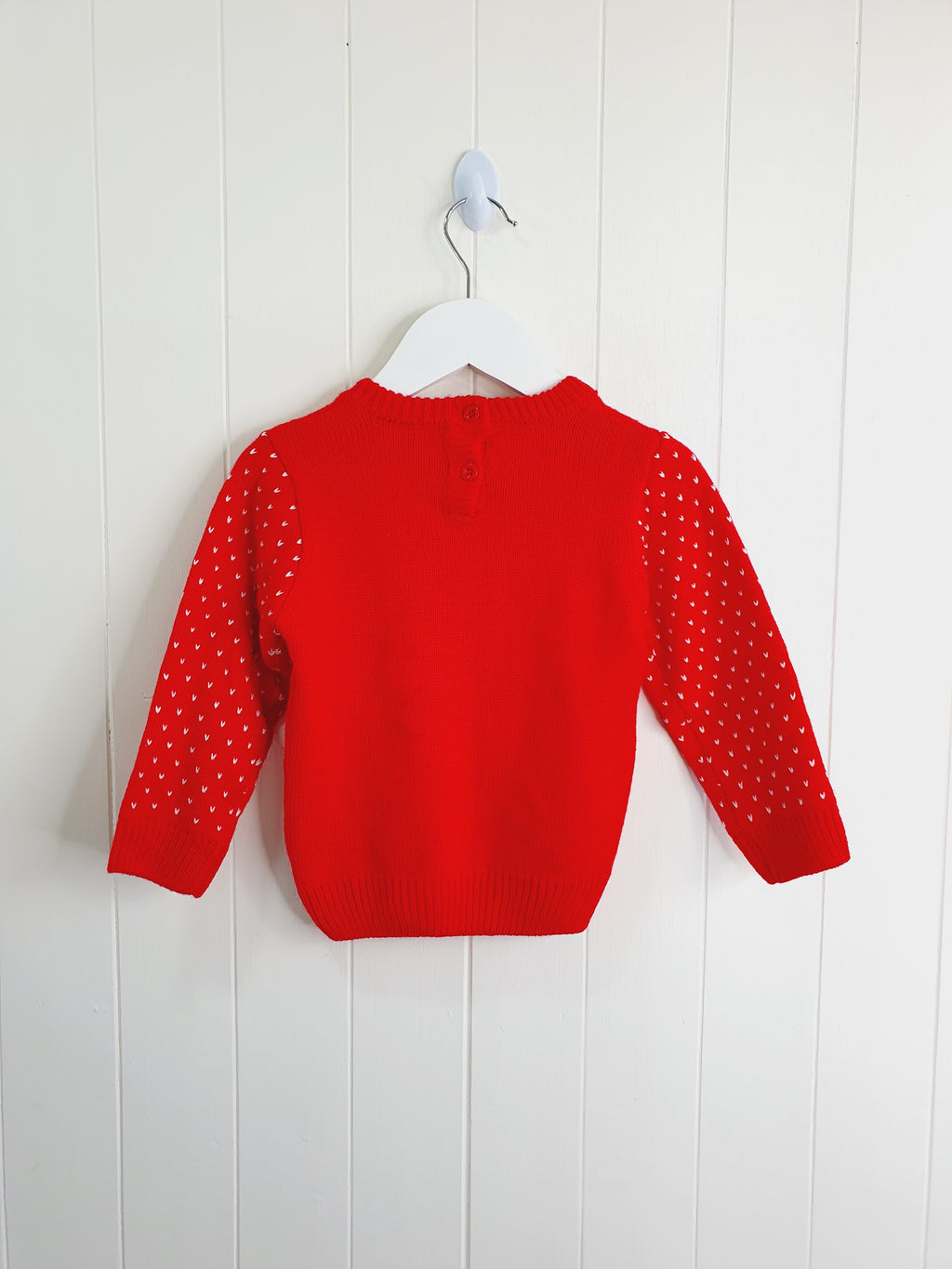 Matalan gonk girl Christmas knit jumper12-18 months