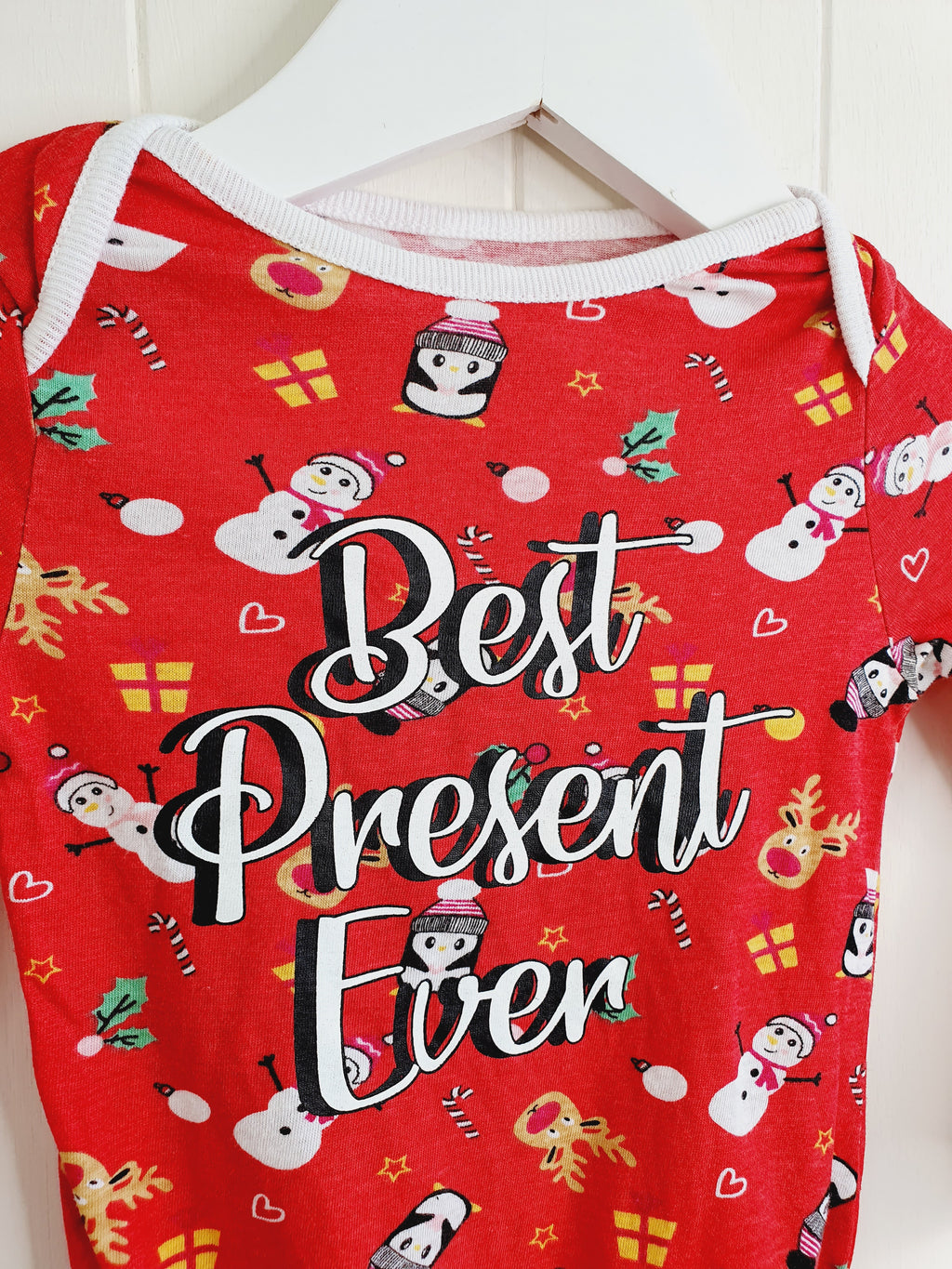 Pep&Co Christmas bodysuit Best Present Ever 9-12 months