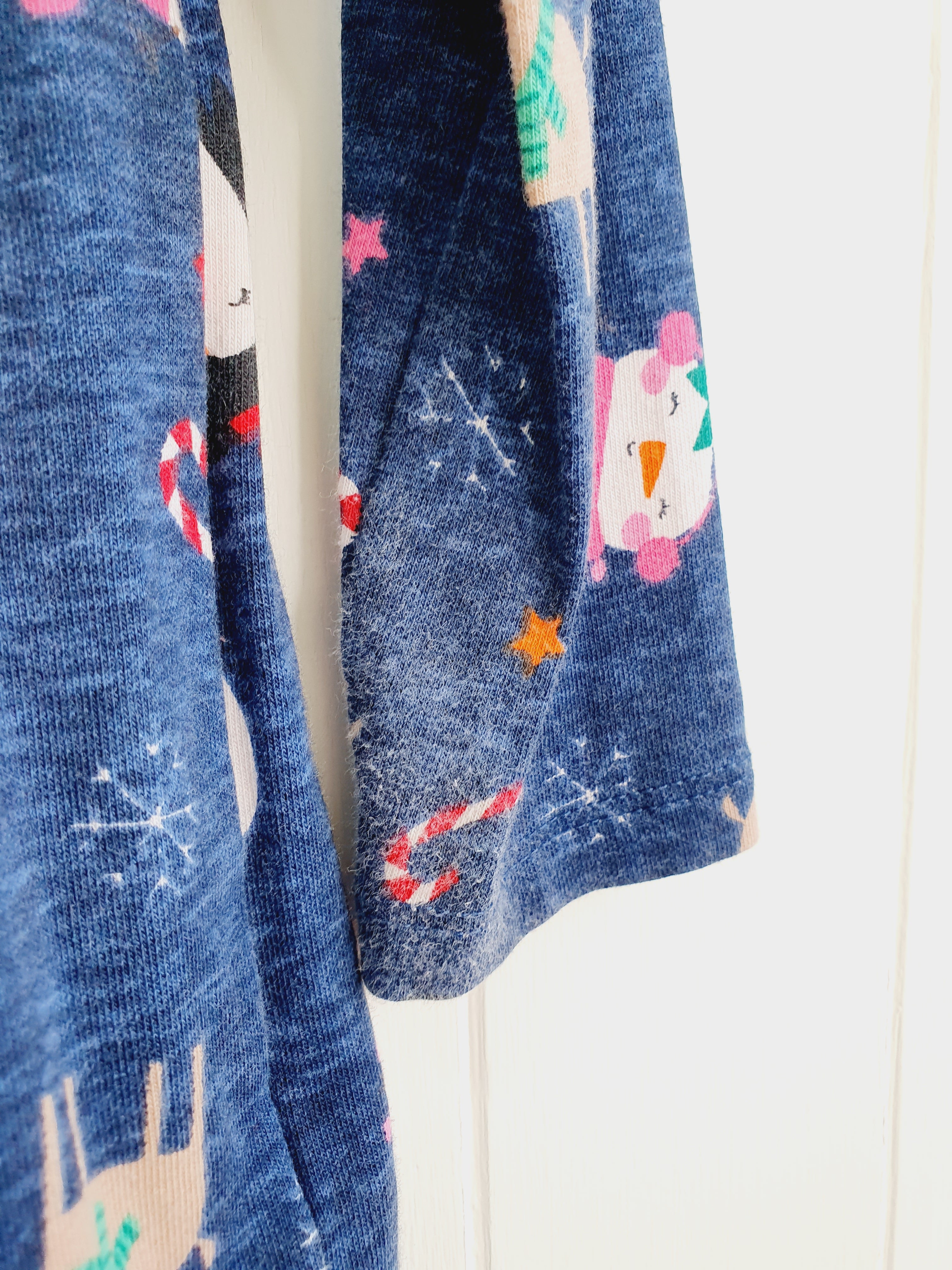 F&F Christmas navy dress 9-12 months