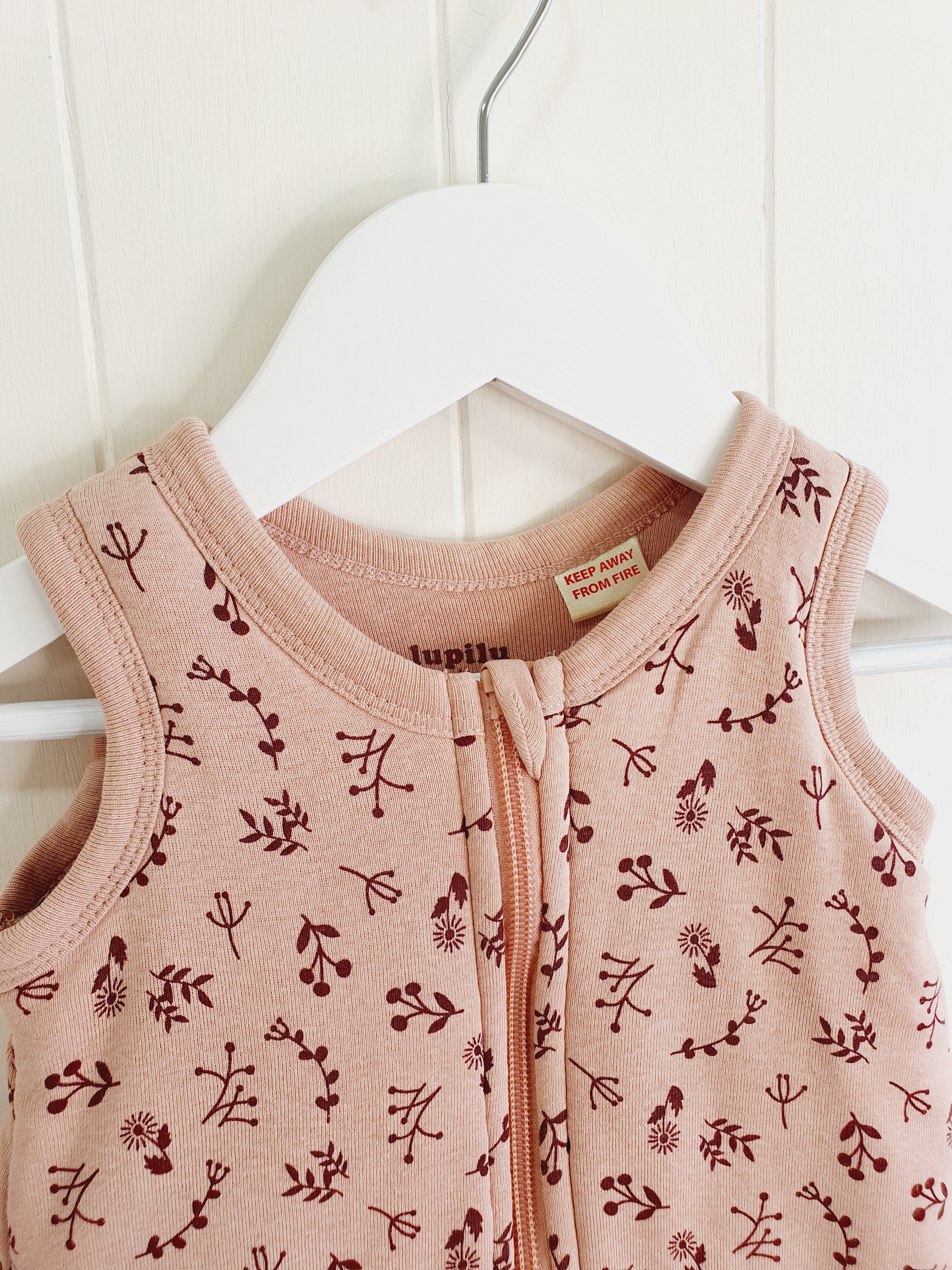 Lupilu sleeping bag with floral print 3-6 months - 2.5Tog