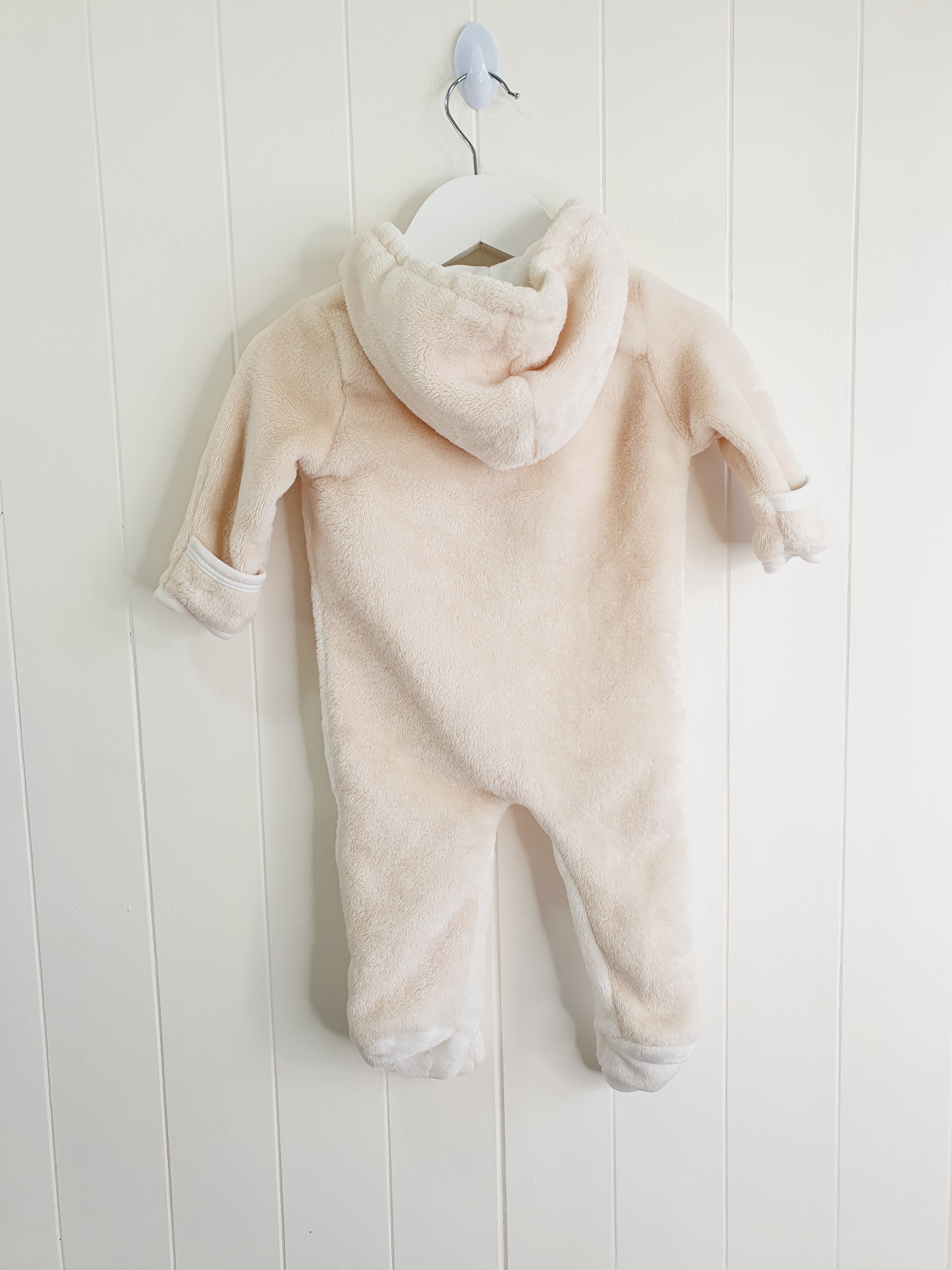 Baby Mack footed onesie 0-3 months