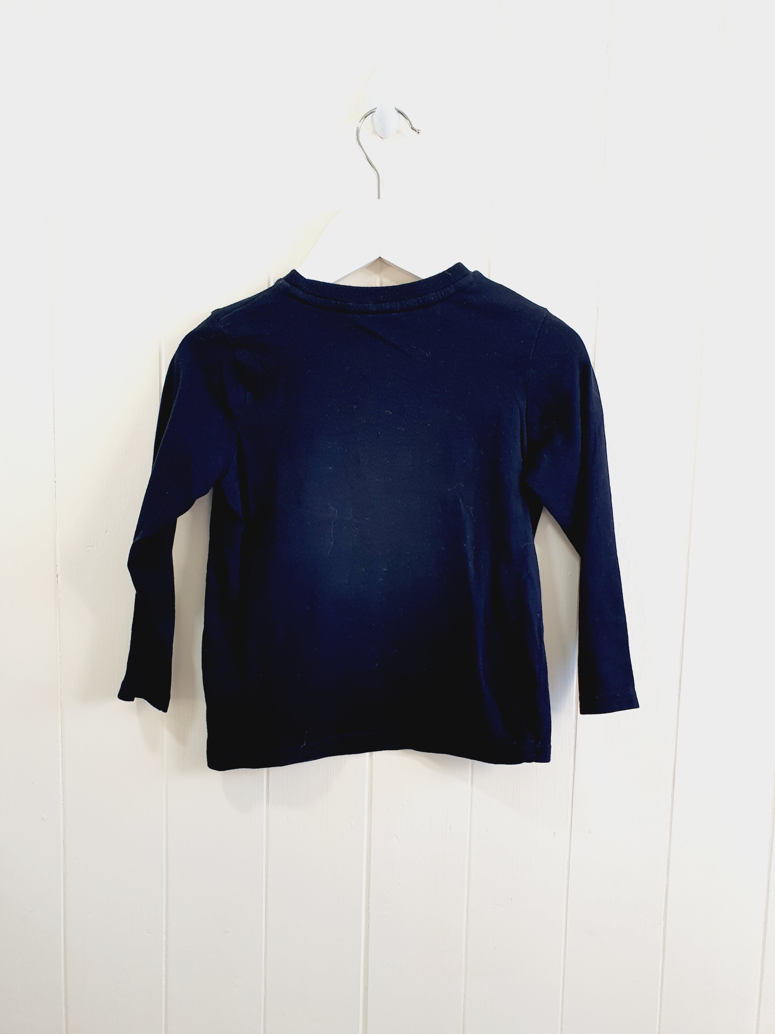 Marvel Christmas themed long sleeve top 1.1/2-2 years