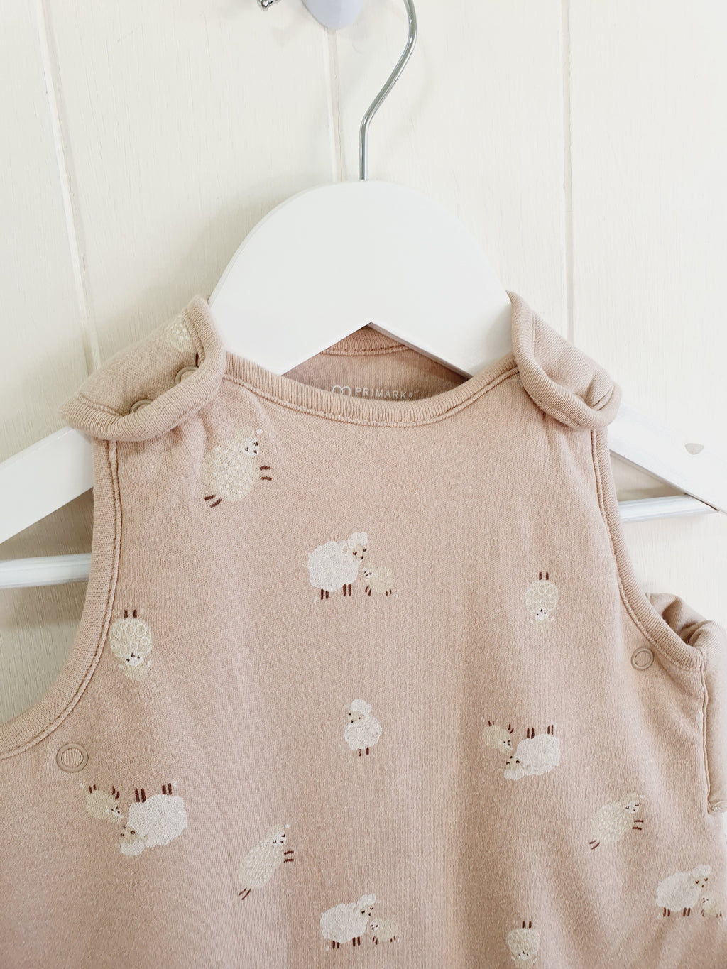 Primark sheep print sleeping bag 0-6 months - 2.5Tog