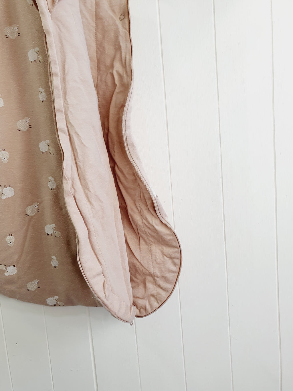 Primark sheep print sleeping bag 0-6 months - 2.5Tog