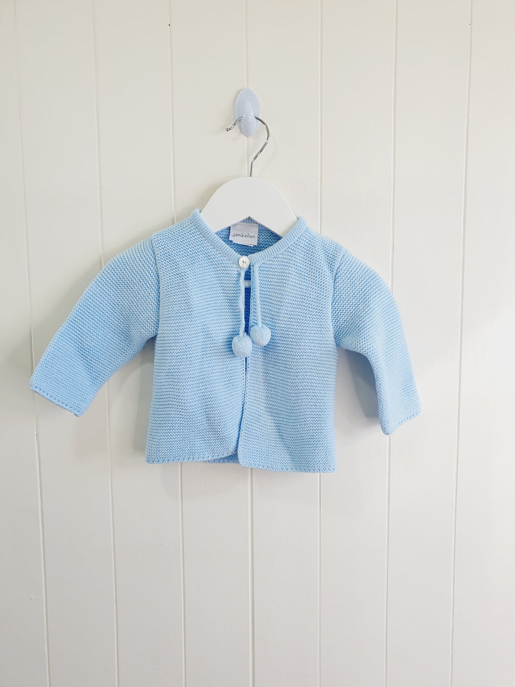 Dandelion blue knit cardigan 3-6 months