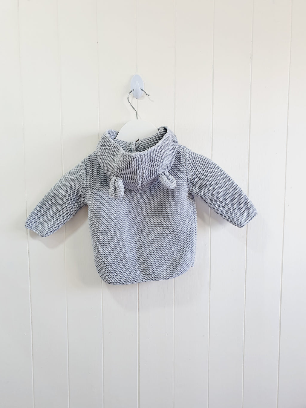 Next hooded knit cardigan 3-6 months