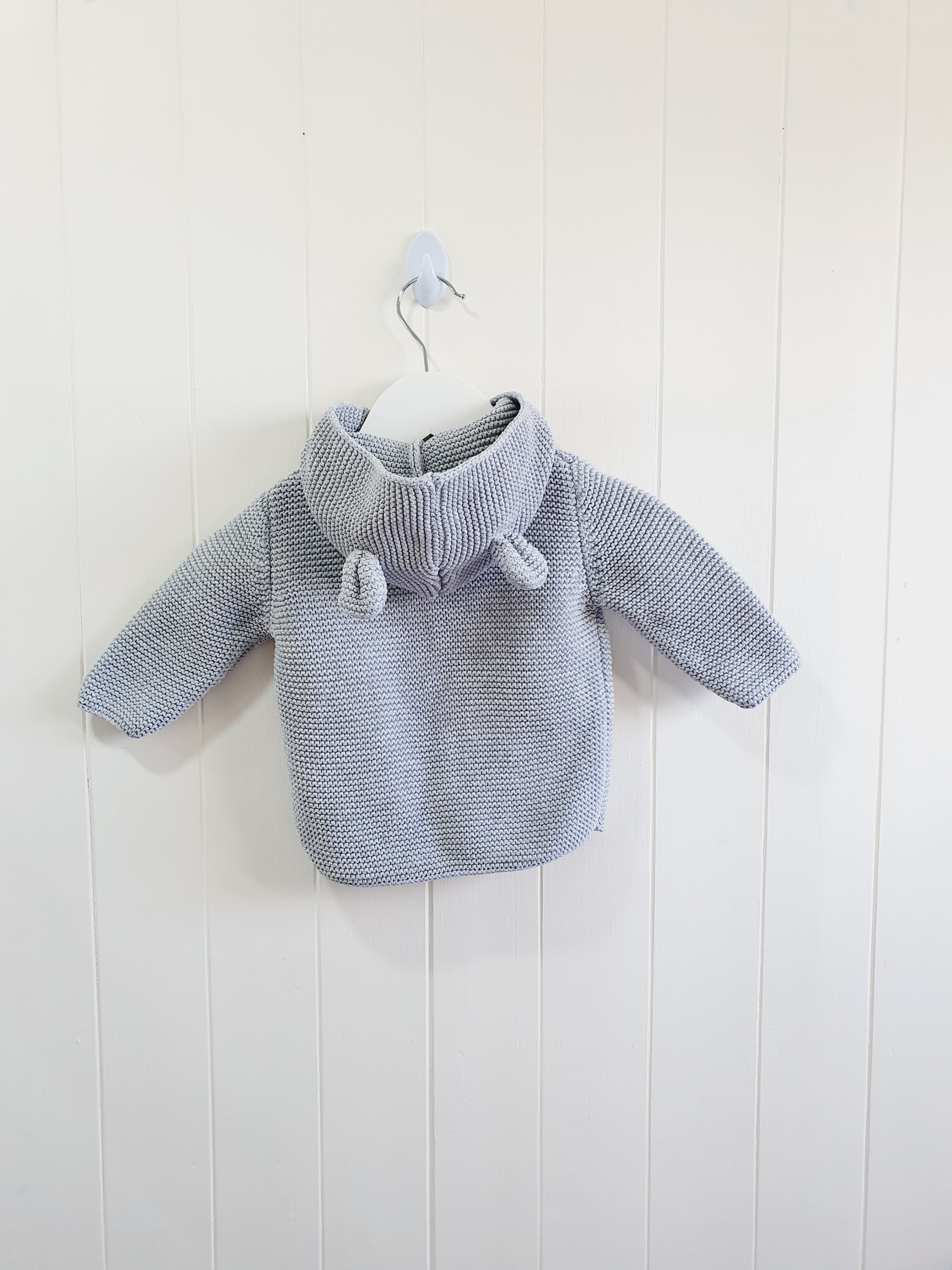 Next hooded knit cardigan 3-6 months