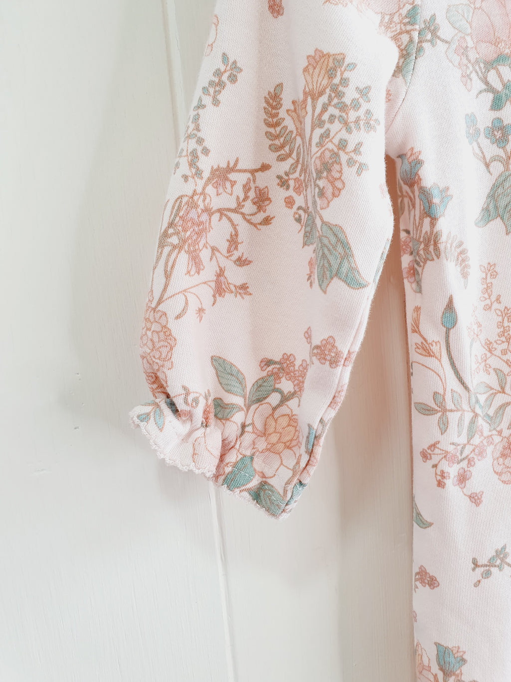 Next floral sleepsuit 6-9 months