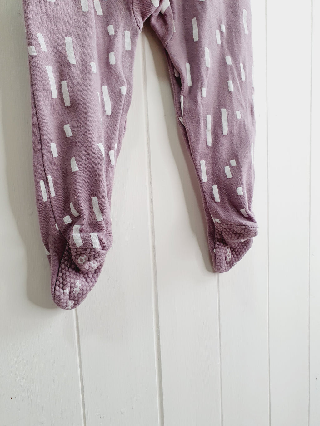 Nutmeg lilac sleepsuit 9-12 months