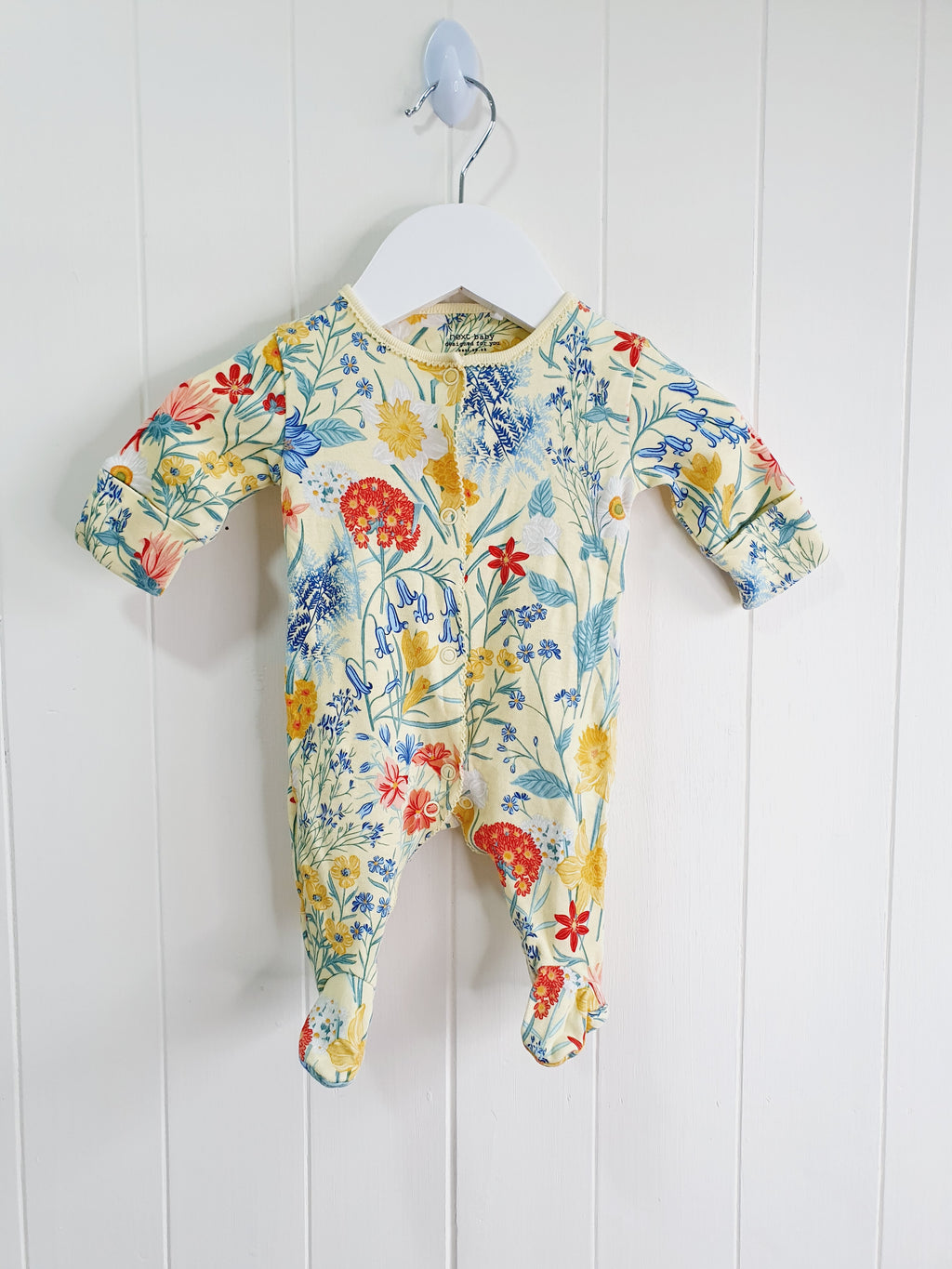 Next floral sleepsuits First size
