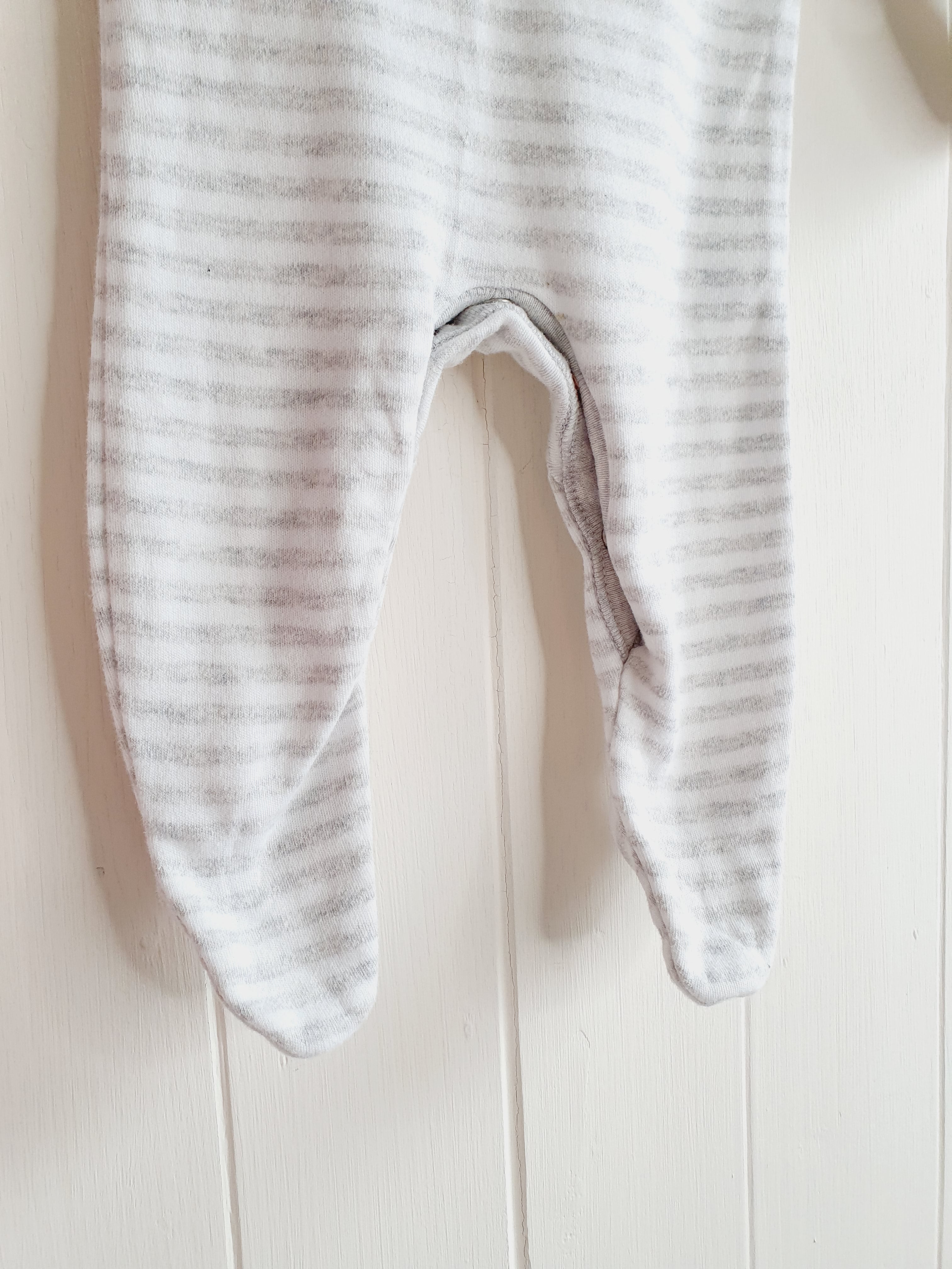 F&F grey sleepsuit Newborn