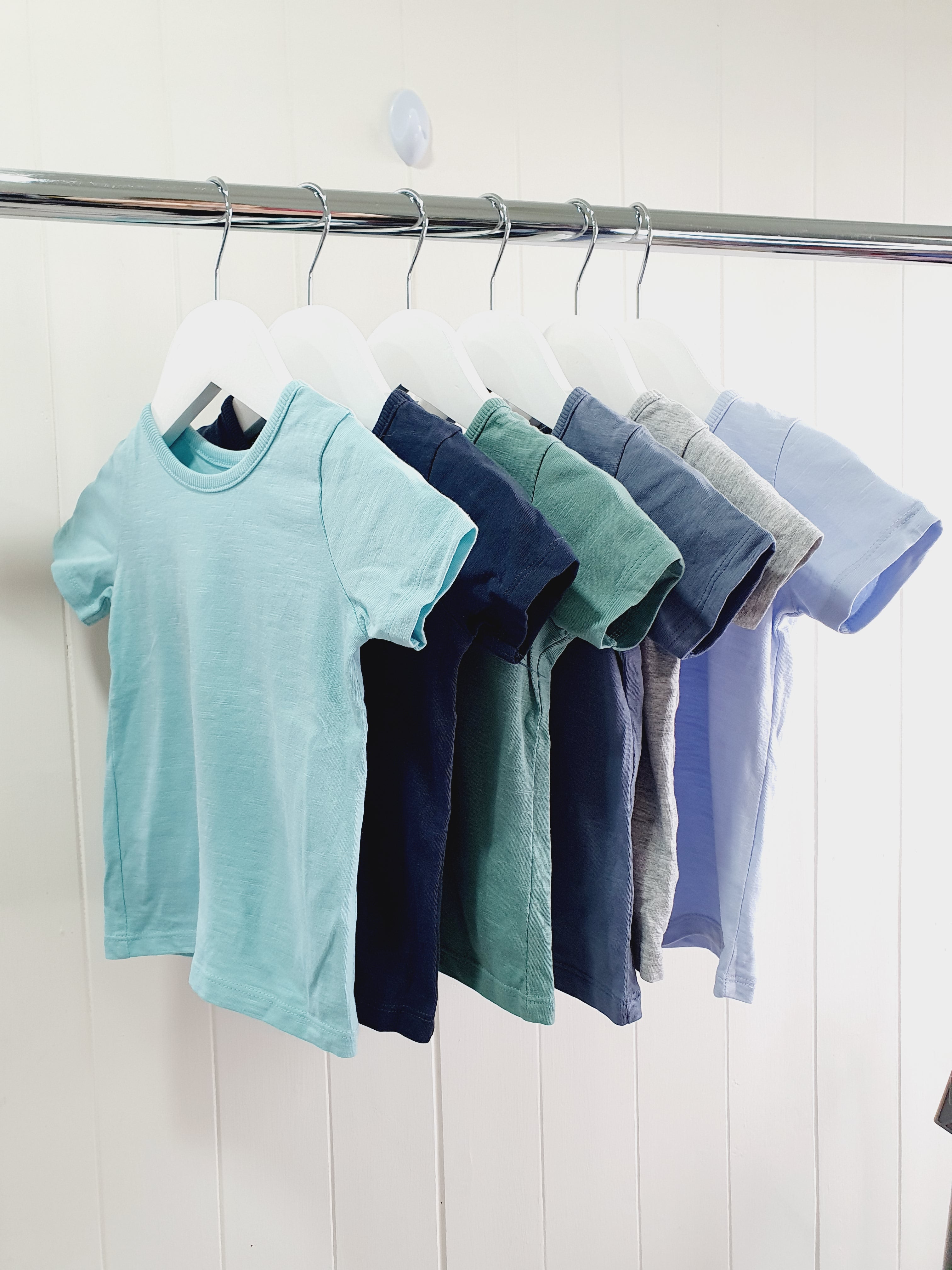 George multicolour T-shirts x6  6-9 months